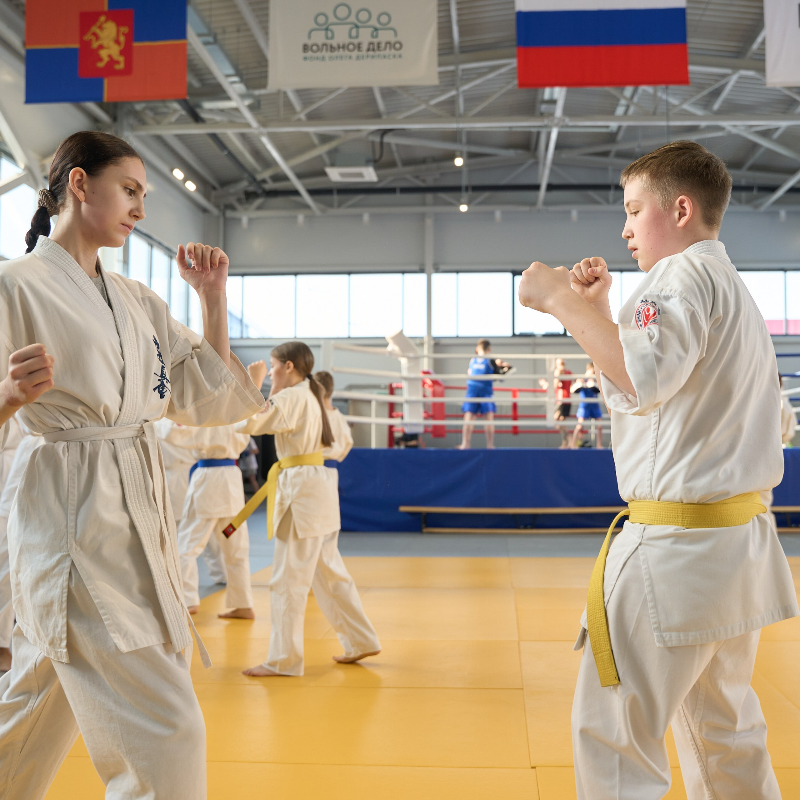 Открытие центров спортивных единоборств «Сокол» Красноярск/Дивногорск. Александр Сазонов Красноярск