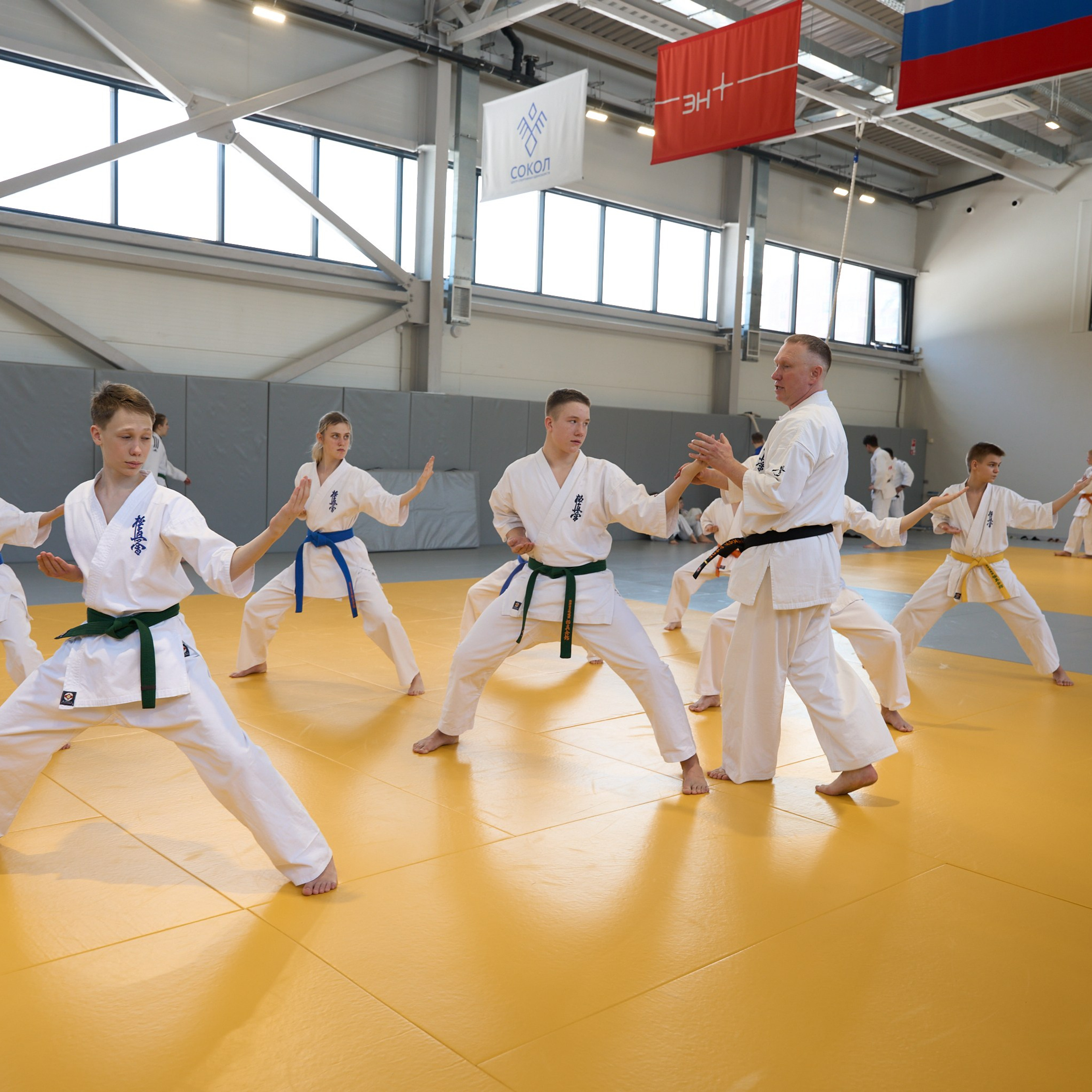 Открытие центров спортивных единоборств «Сокол» Красноярск/Дивногорск. Александр Сазонов Красноярск