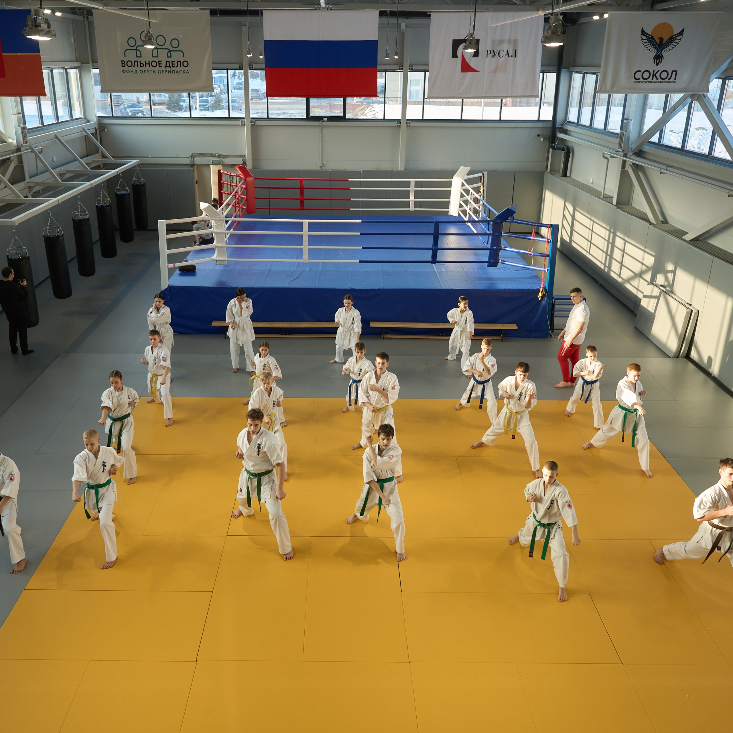 Открытие центров спортивных единоборств «Сокол» Красноярск/Дивногорск. Александр Сазонов Красноярск