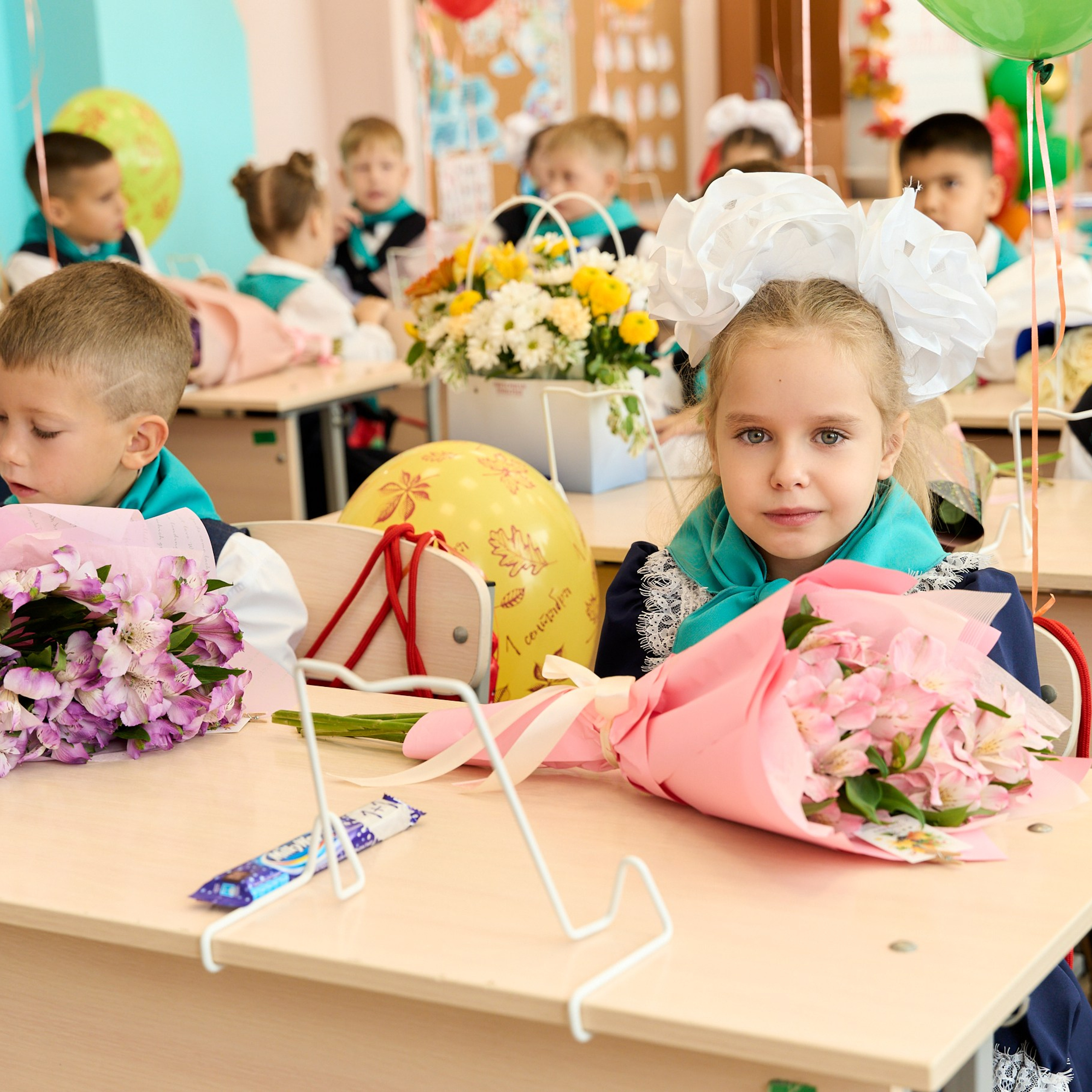 Линейка 1 сентября. Александр Сазонов Красноярск