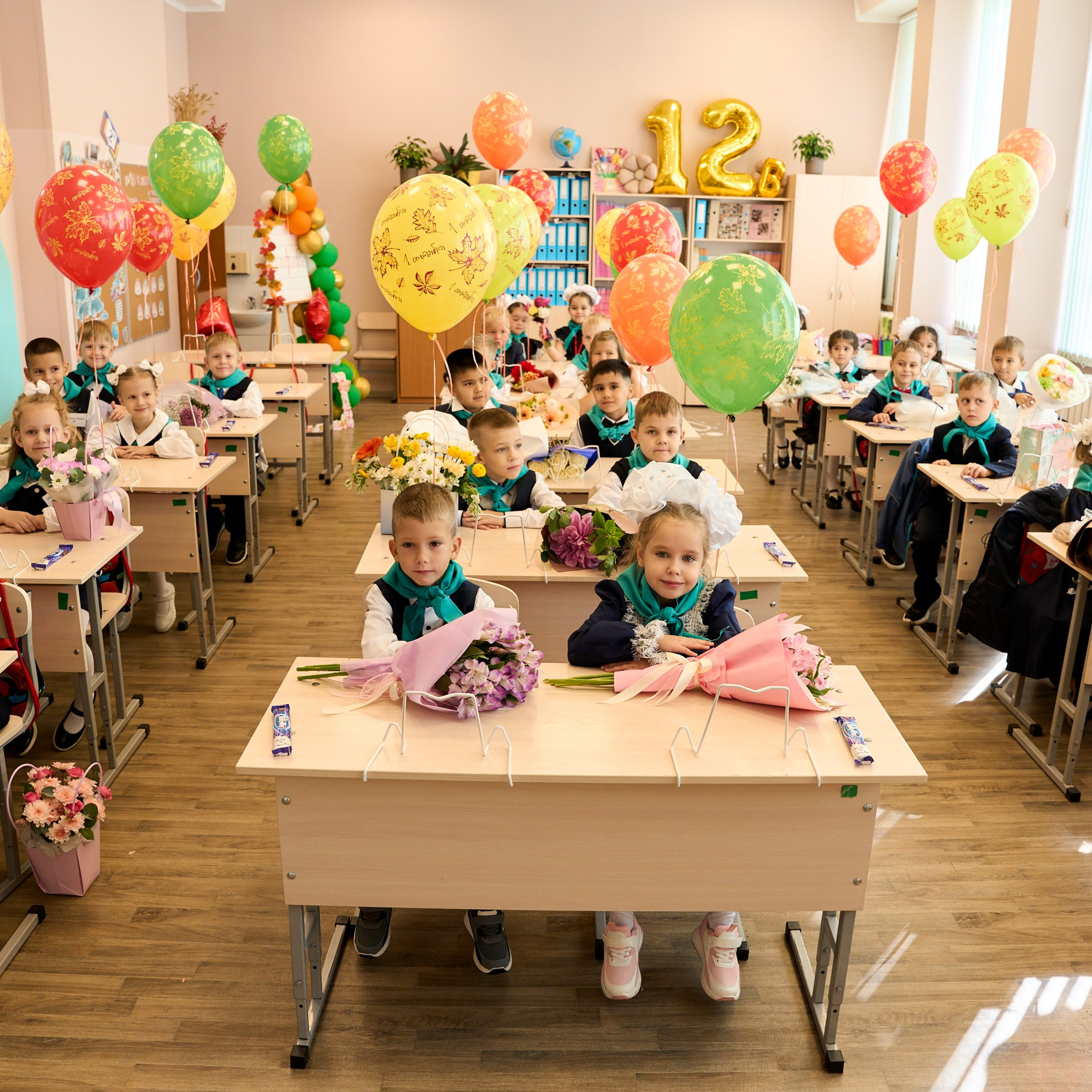Линейка 1 сентября. Александр Сазонов Красноярск