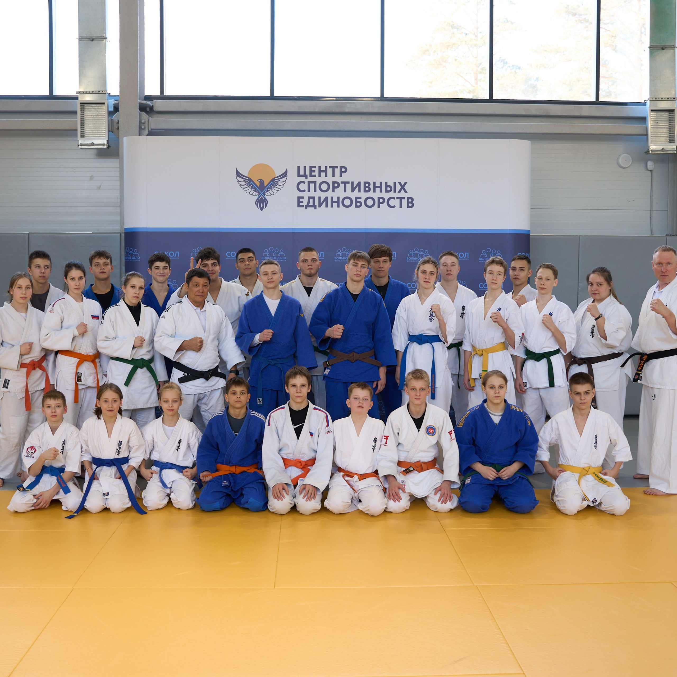 Открытие центров спортивных единоборств «Сокол» Красноярск/Дивногорск. Александр Сазонов Красноярск