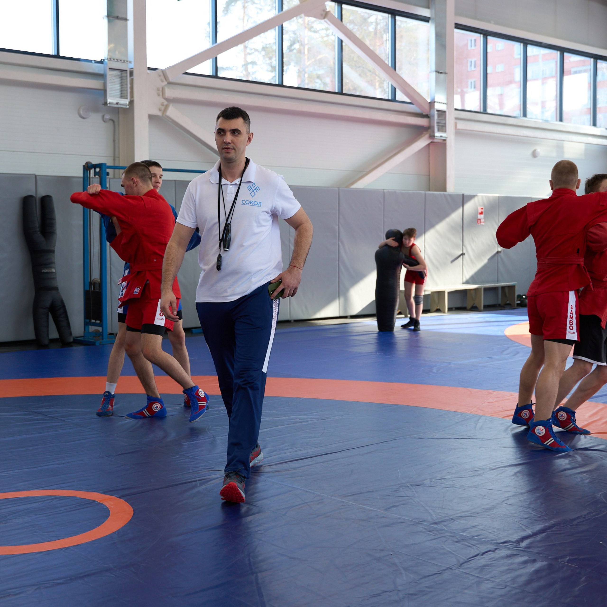 Открытие центров спортивных единоборств «Сокол» Красноярск/Дивногорск. Александр Сазонов Красноярск