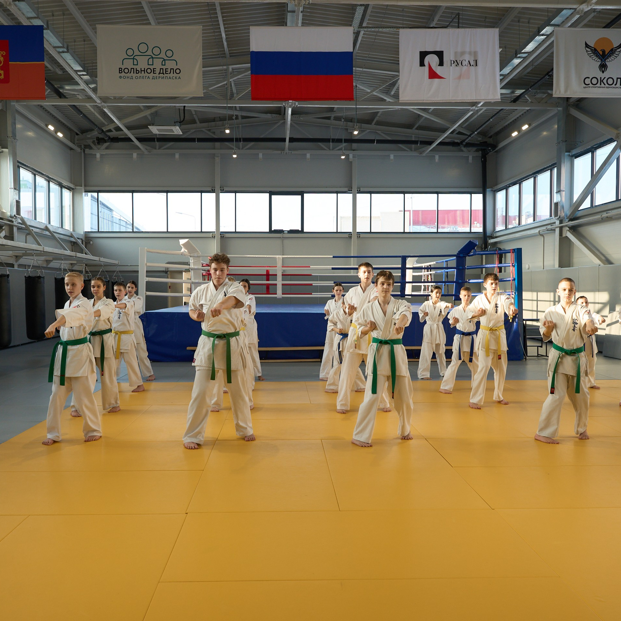 Открытие центров спортивных единоборств «Сокол» Красноярск/Дивногорск. Александр Сазонов Красноярск