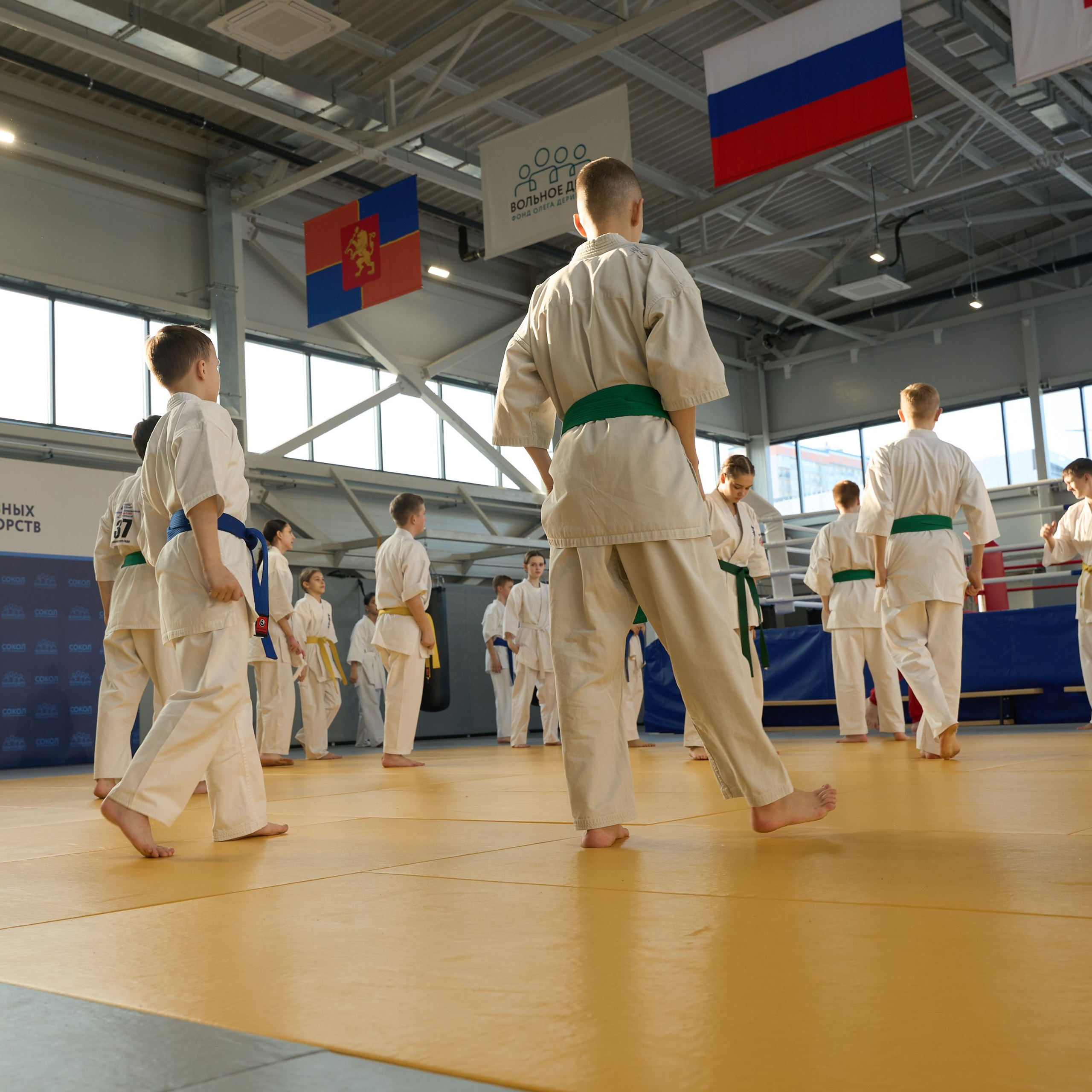 Открытие центров спортивных единоборств «Сокол» Красноярск/Дивногорск. Александр Сазонов Красноярск