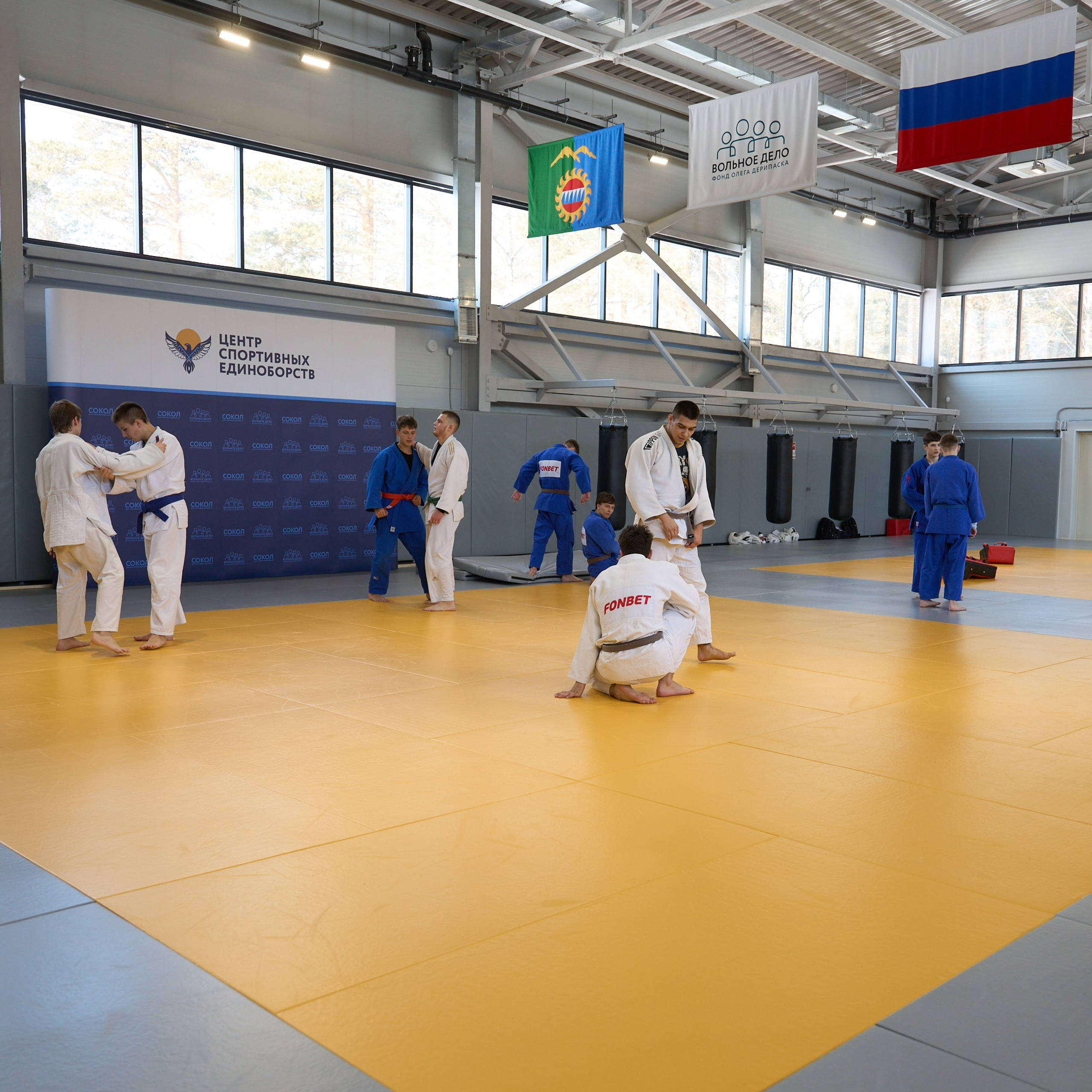 Открытие центров спортивных единоборств «Сокол» Красноярск/Дивногорск. Александр Сазонов Красноярск