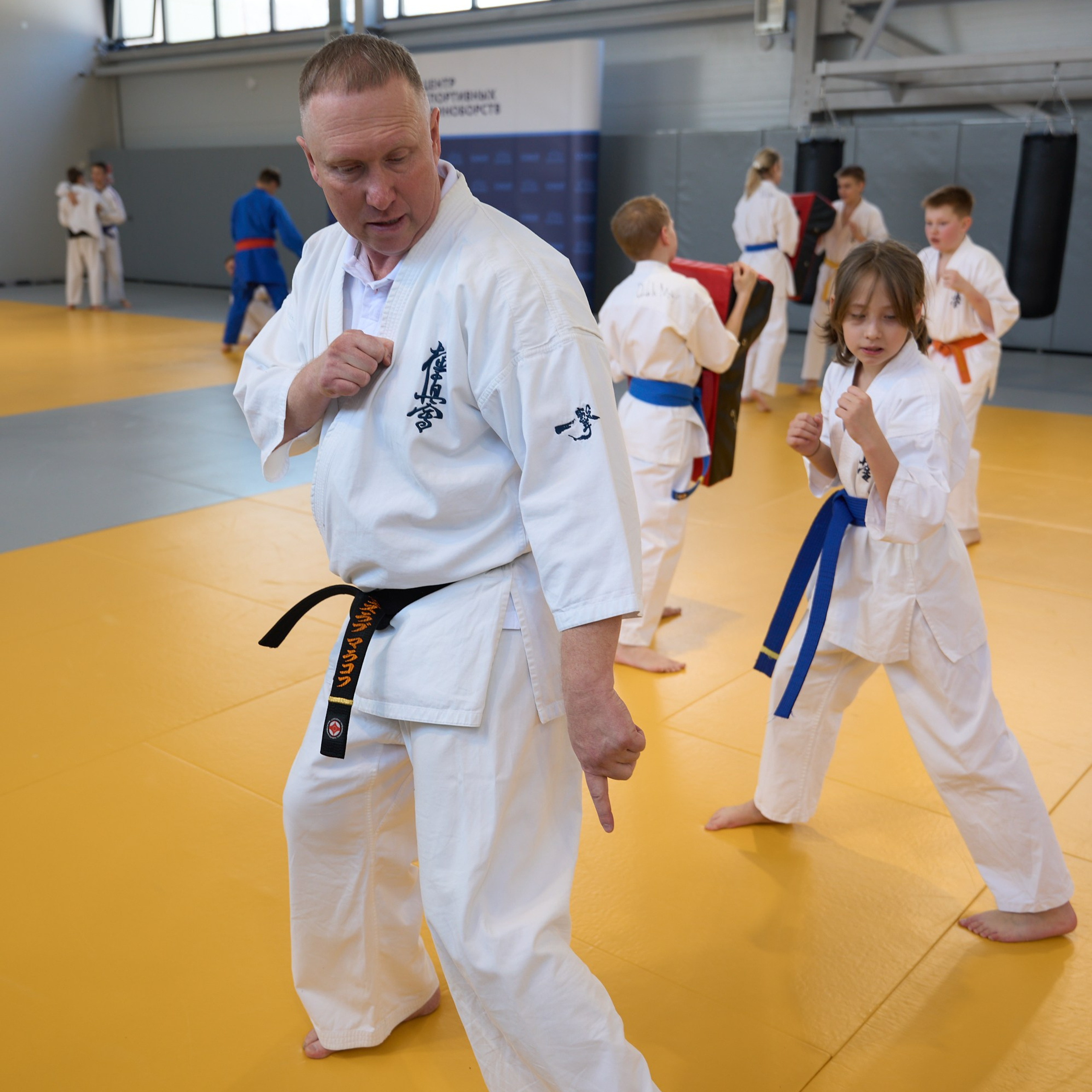 Открытие центров спортивных единоборств «Сокол» Красноярск/Дивногорск. Александр Сазонов Красноярск