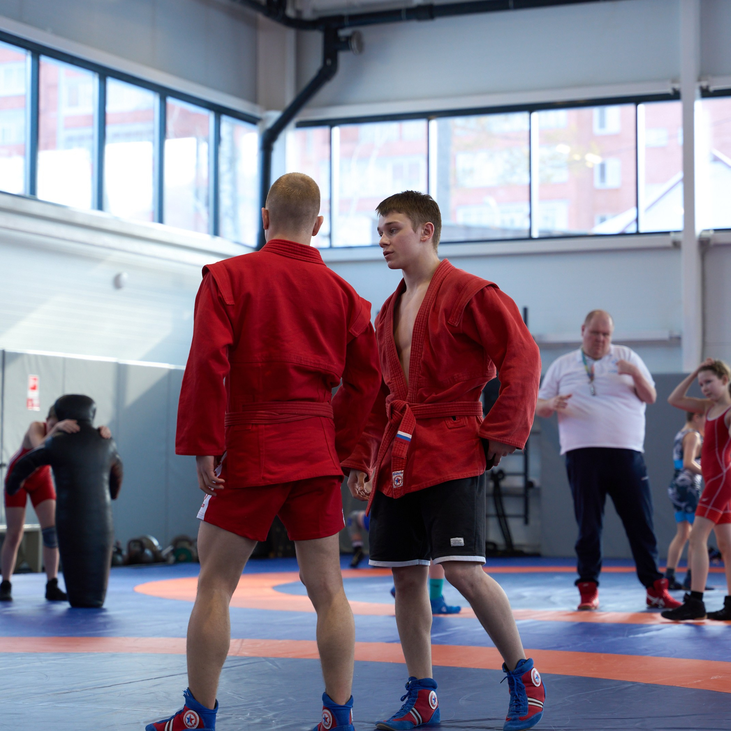 Открытие центров спортивных единоборств «Сокол» Красноярск/Дивногорск. Александр Сазонов Красноярск