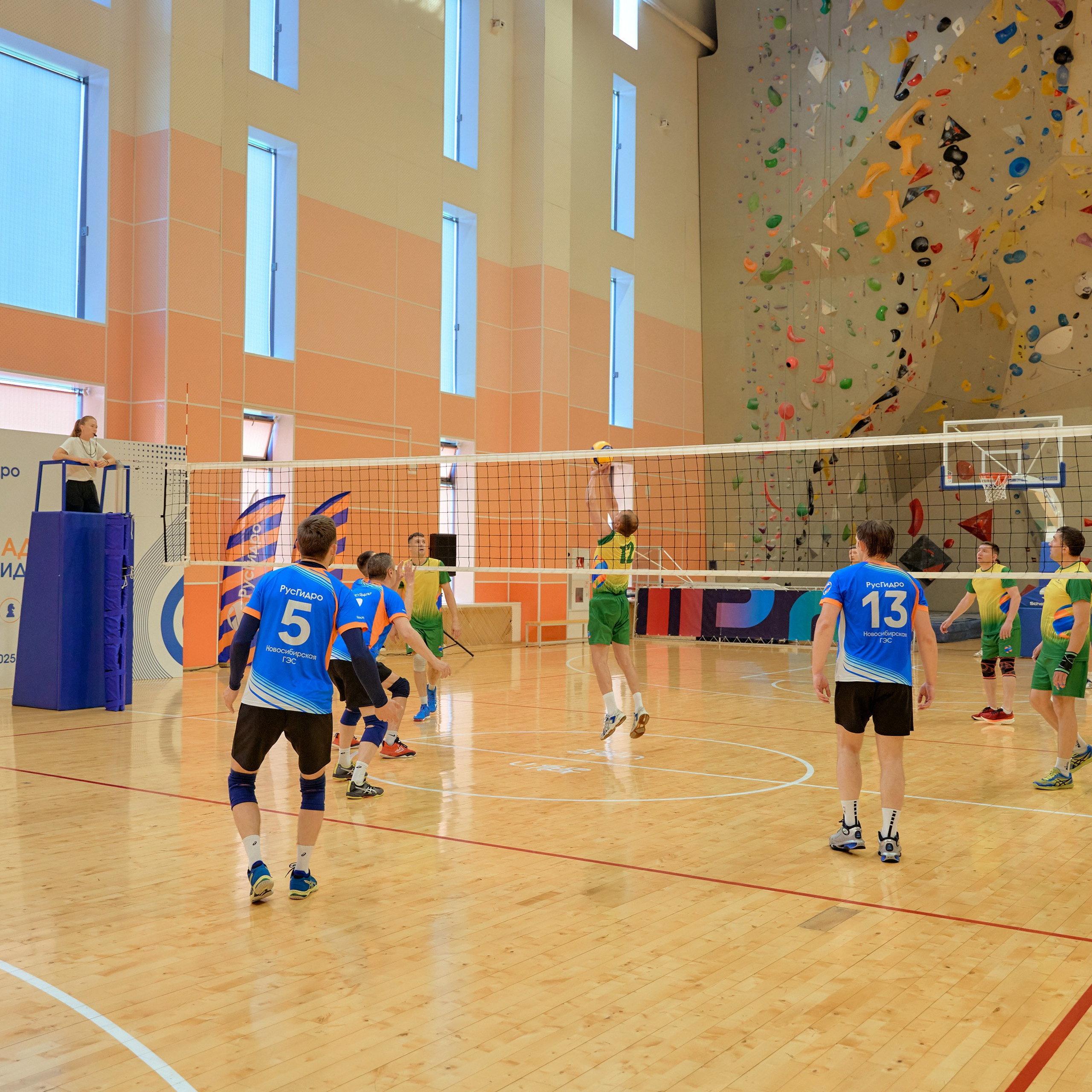 Спартакиада Группы РУСГИДРО | Волейбол. Александр Сазонов Красноярск