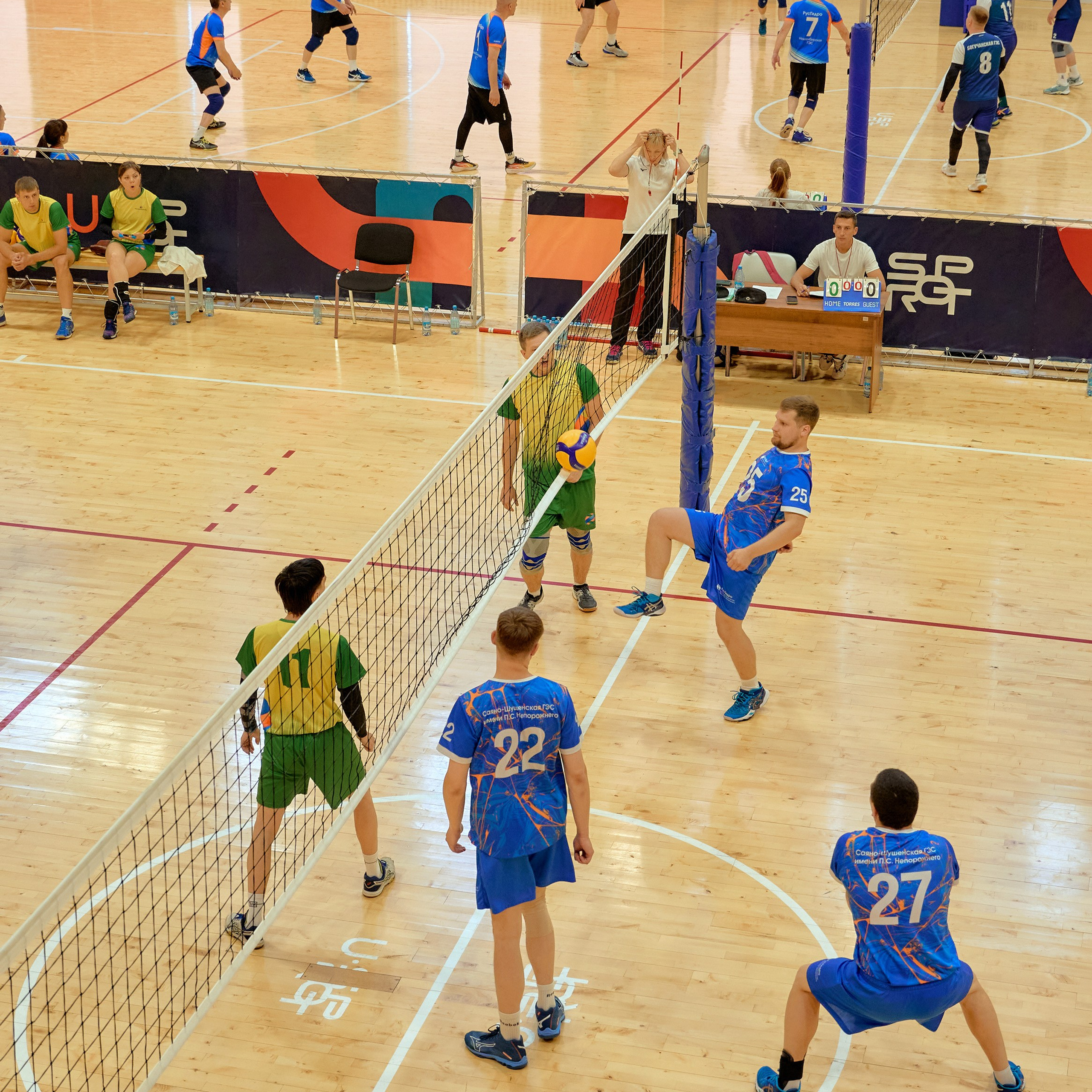 Спартакиада Группы РУСГИДРО | Волейбол. Александр Сазонов Красноярск