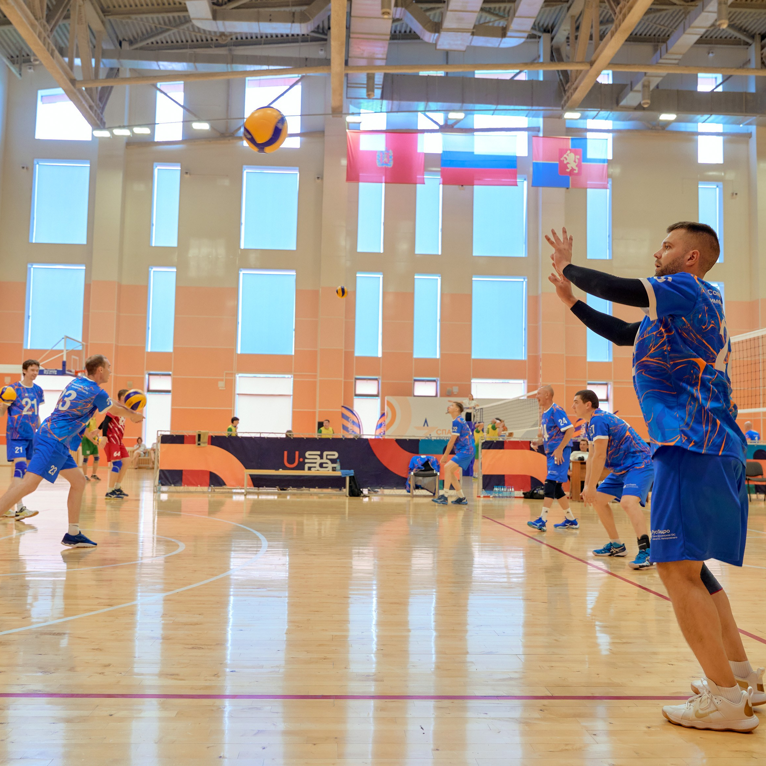 Спартакиада Группы РУСГИДРО | Волейбол. Александр Сазонов Красноярск
