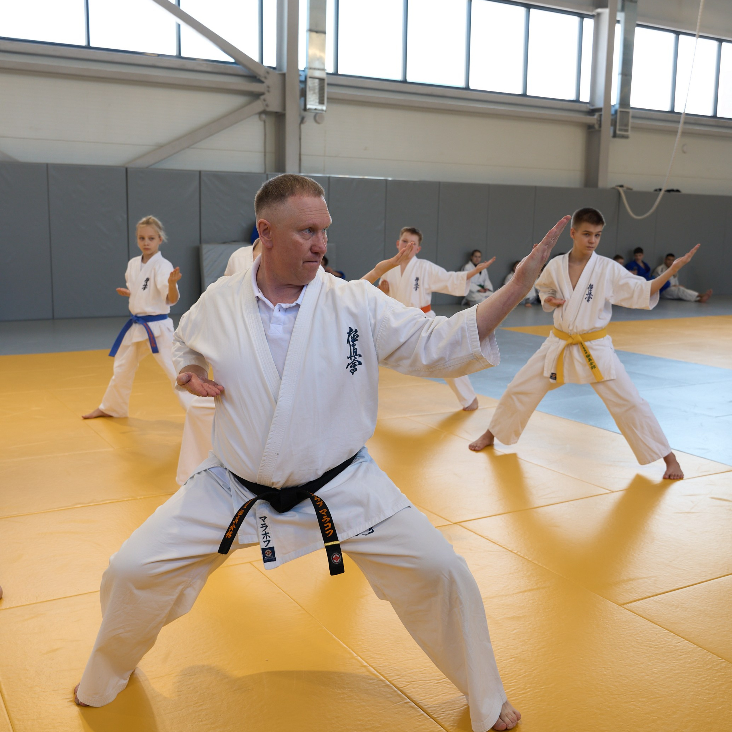 Открытие центров спортивных единоборств «Сокол» Красноярск/Дивногорск. Александр Сазонов Красноярск