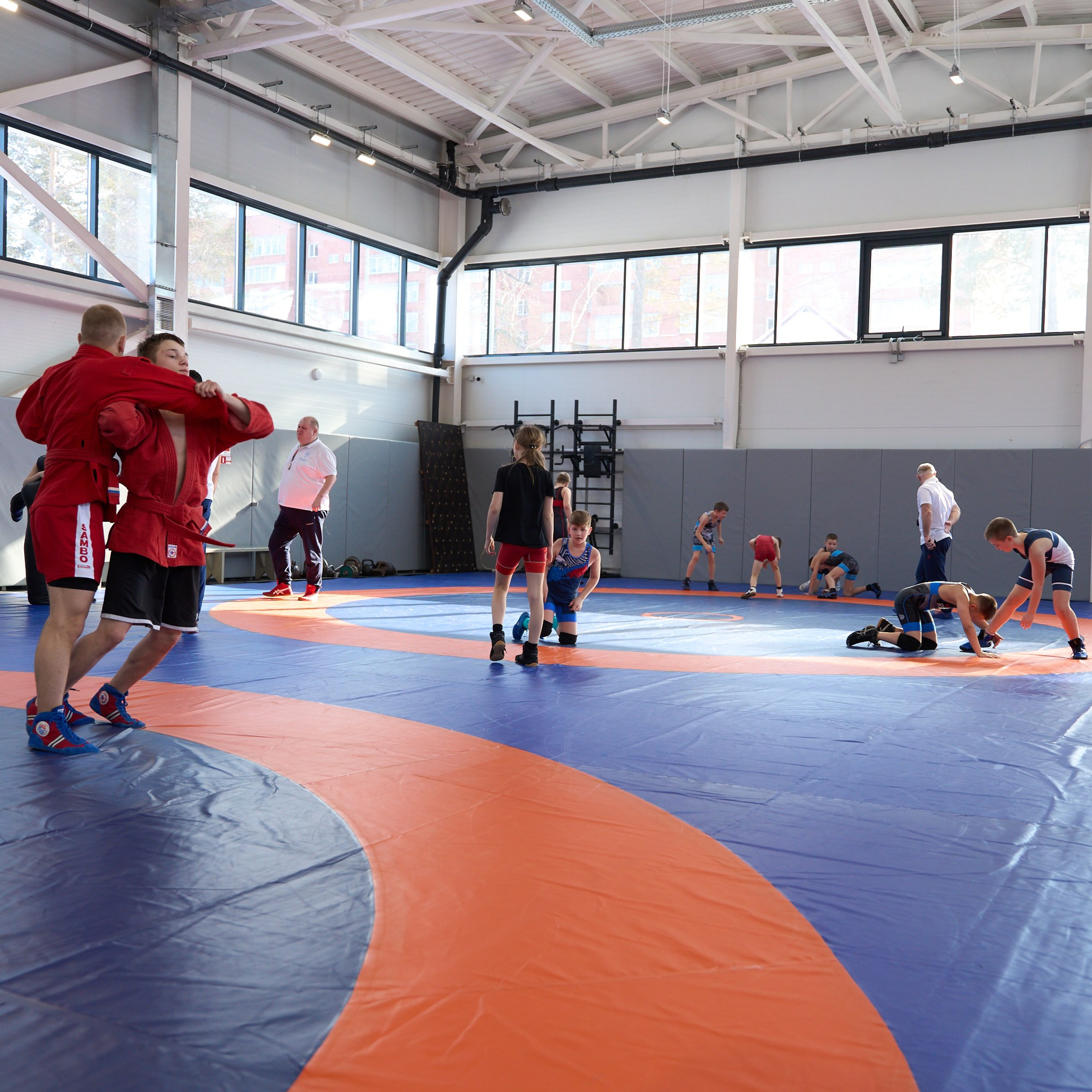 Открытие центров спортивных единоборств «Сокол» Красноярск/Дивногорск. Александр Сазонов Красноярск