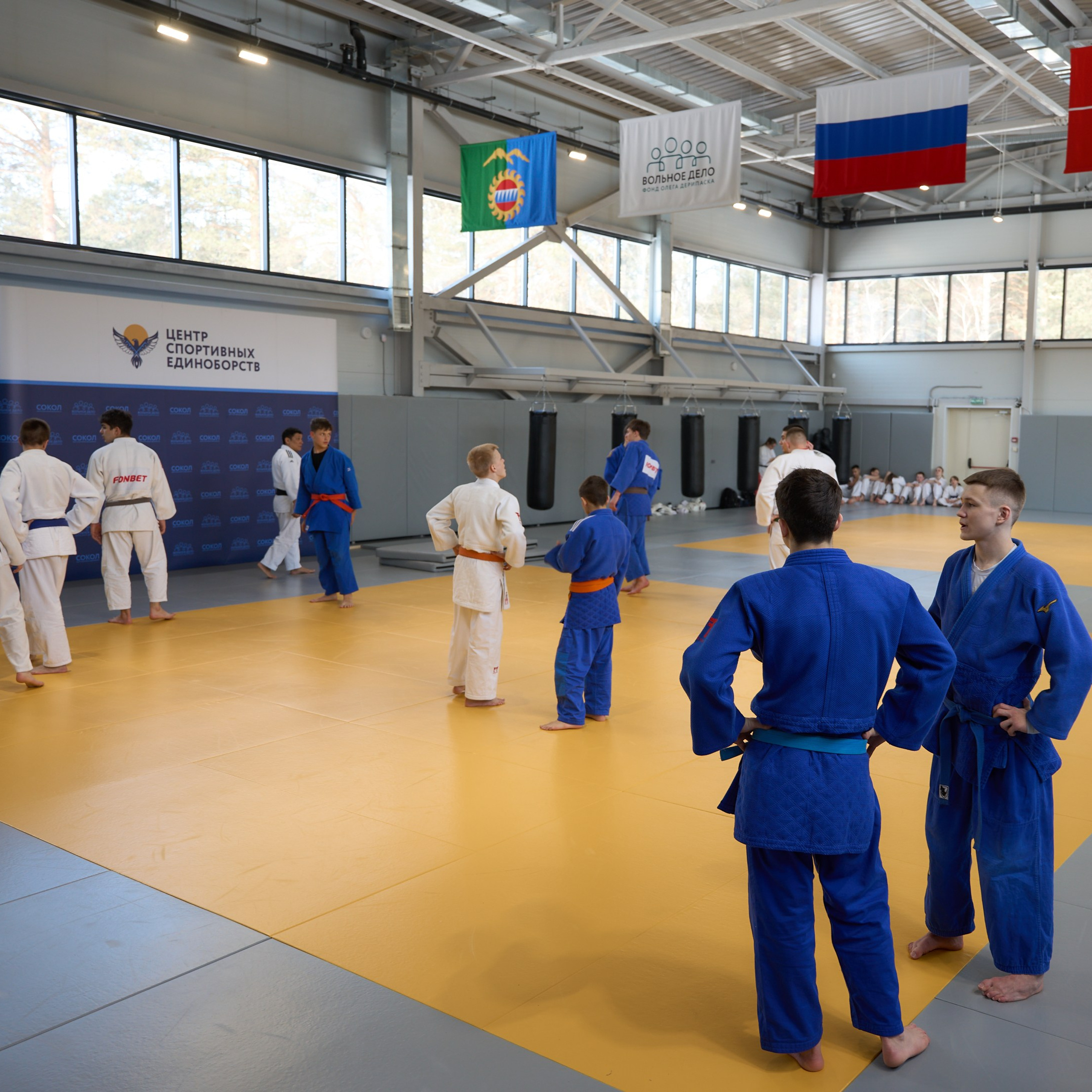 Открытие центров спортивных единоборств «Сокол» Красноярск/Дивногорск. Александр Сазонов Красноярск