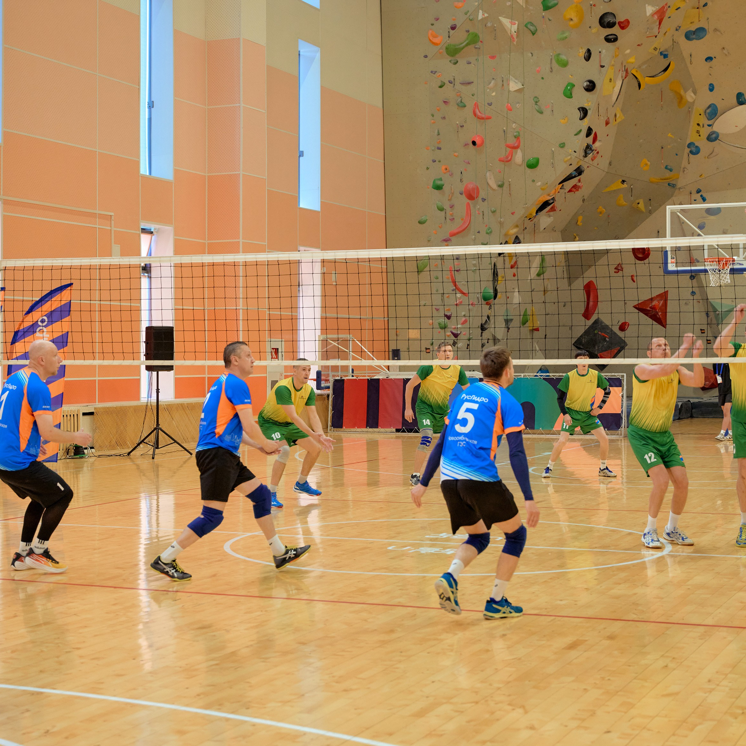 Спартакиада Группы РУСГИДРО | Волейбол. Александр Сазонов Красноярск