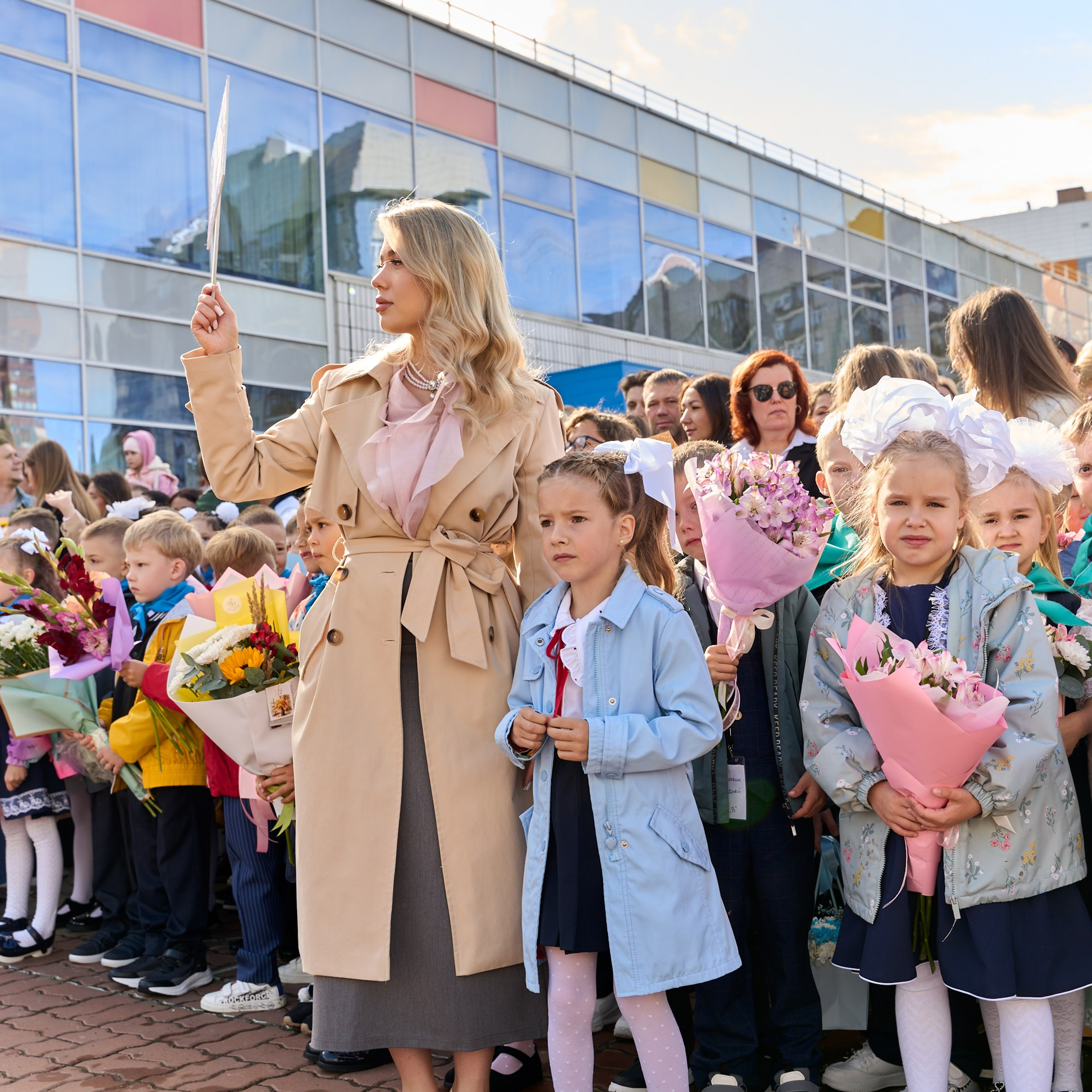 Линейка 1 сентября. Александр Сазонов Красноярск