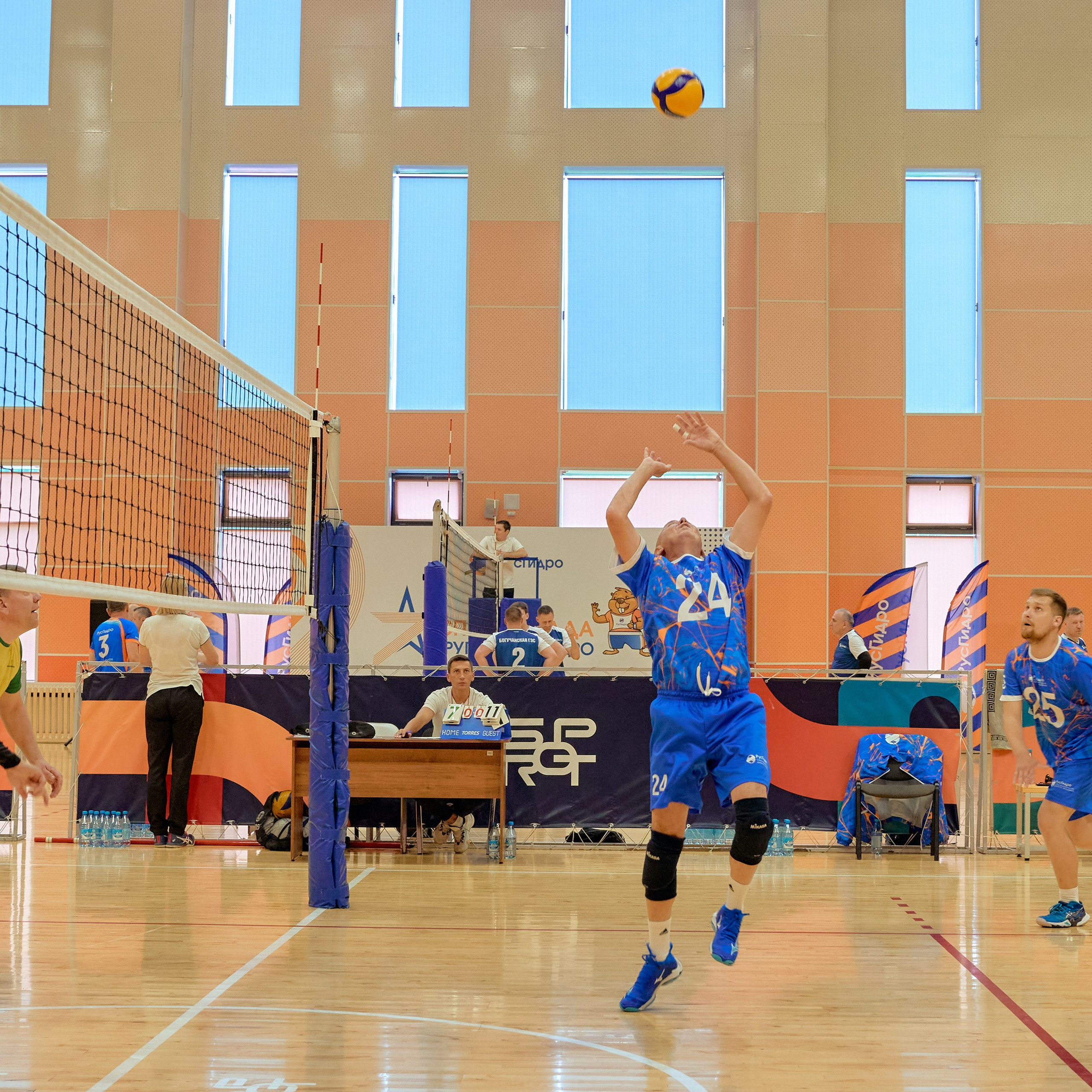 Спартакиада Группы РУСГИДРО | Волейбол. Александр Сазонов Красноярск