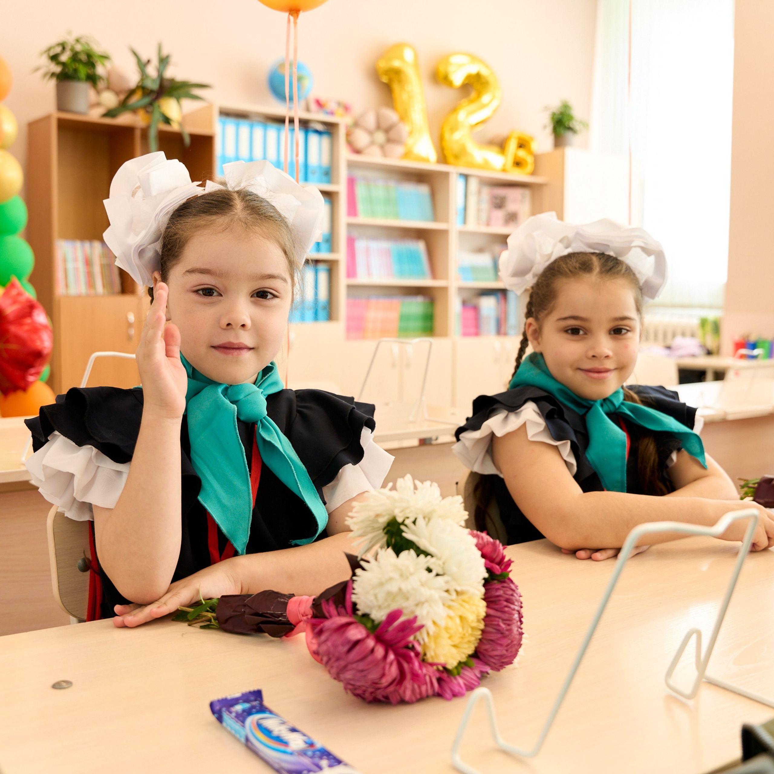 Линейка 1 сентября. Александр Сазонов Красноярск