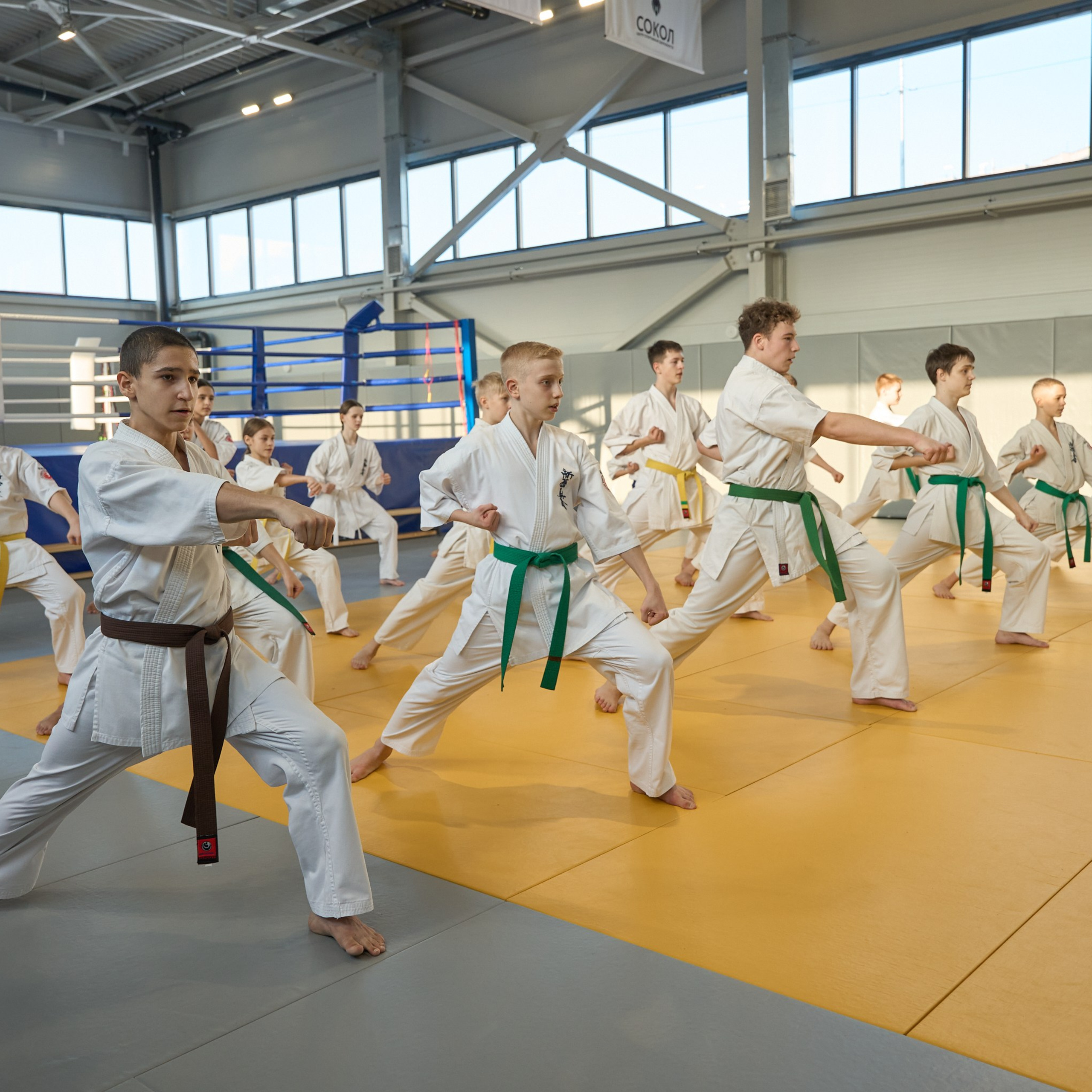 Открытие центров спортивных единоборств «Сокол» Красноярск/Дивногорск. Александр Сазонов Красноярск