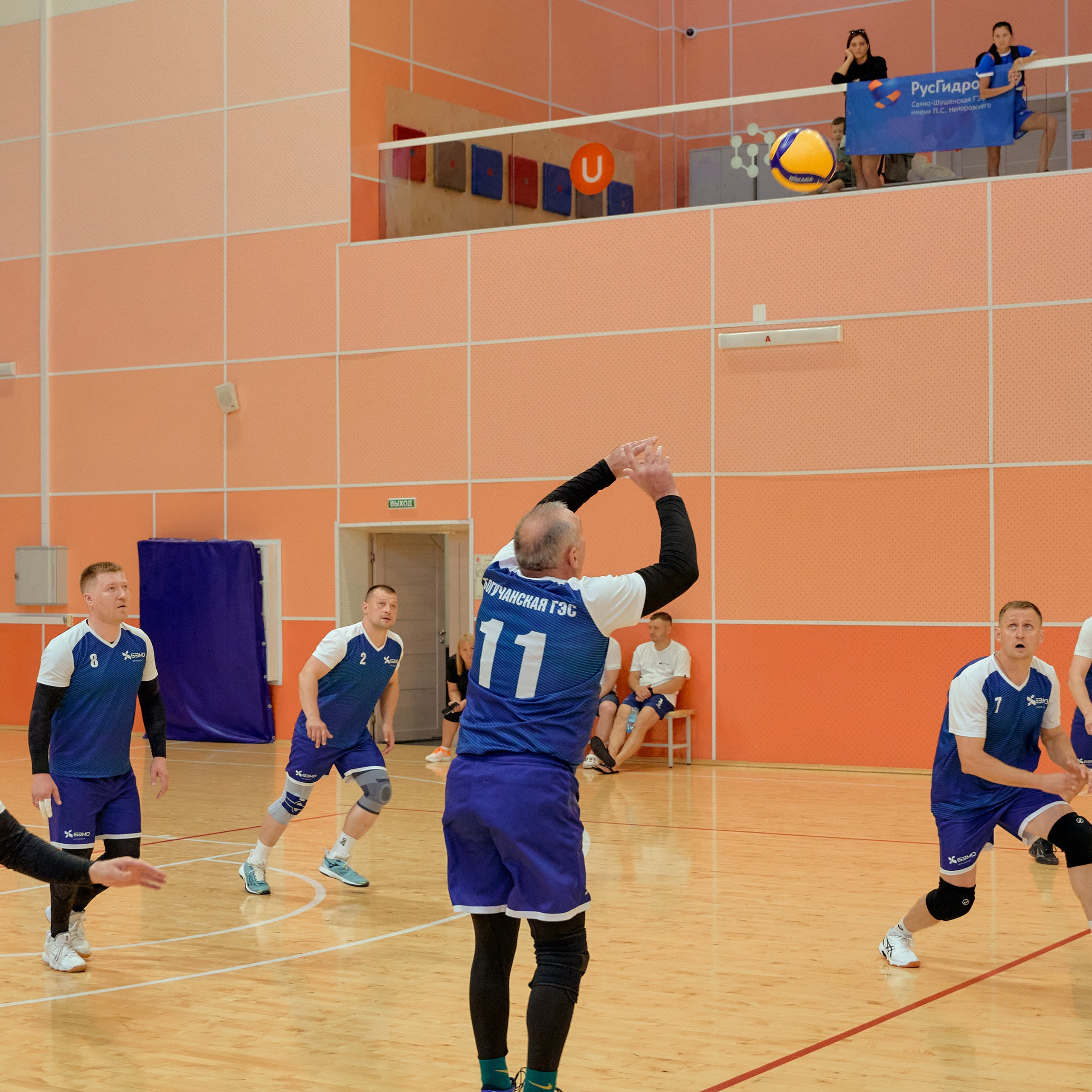 Спартакиада Группы РУСГИДРО | Волейбол. Александр Сазонов Красноярск