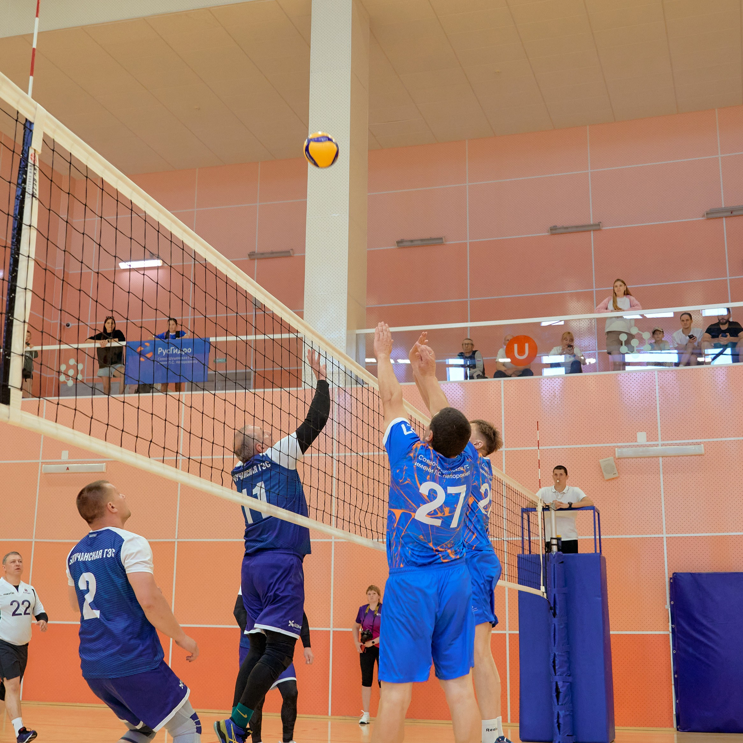 Спартакиада Группы РУСГИДРО | Волейбол. Александр Сазонов Красноярск