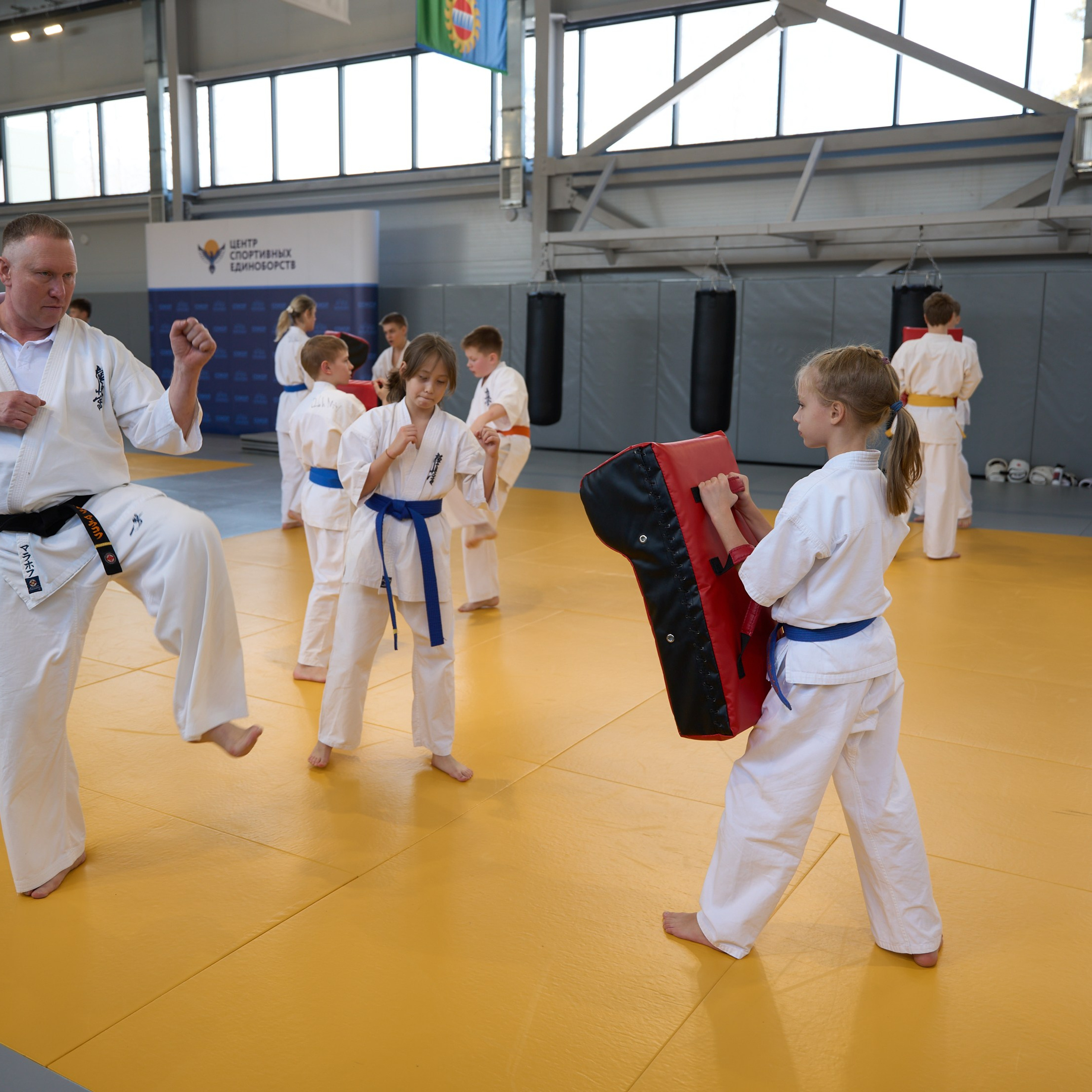 Открытие центров спортивных единоборств «Сокол» Красноярск/Дивногорск. Александр Сазонов Красноярск