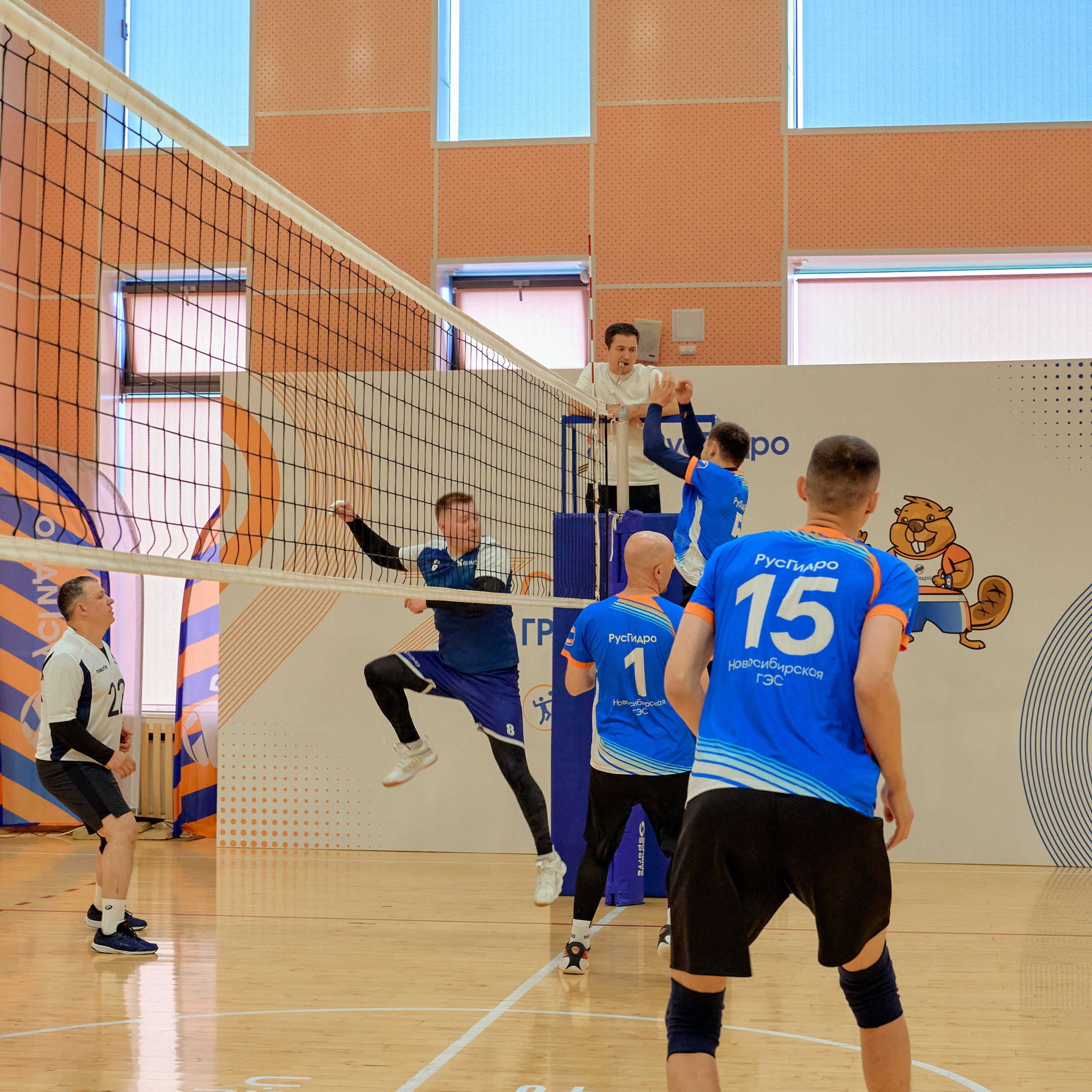 Спартакиада Группы РУСГИДРО | Волейбол. Александр Сазонов Красноярск