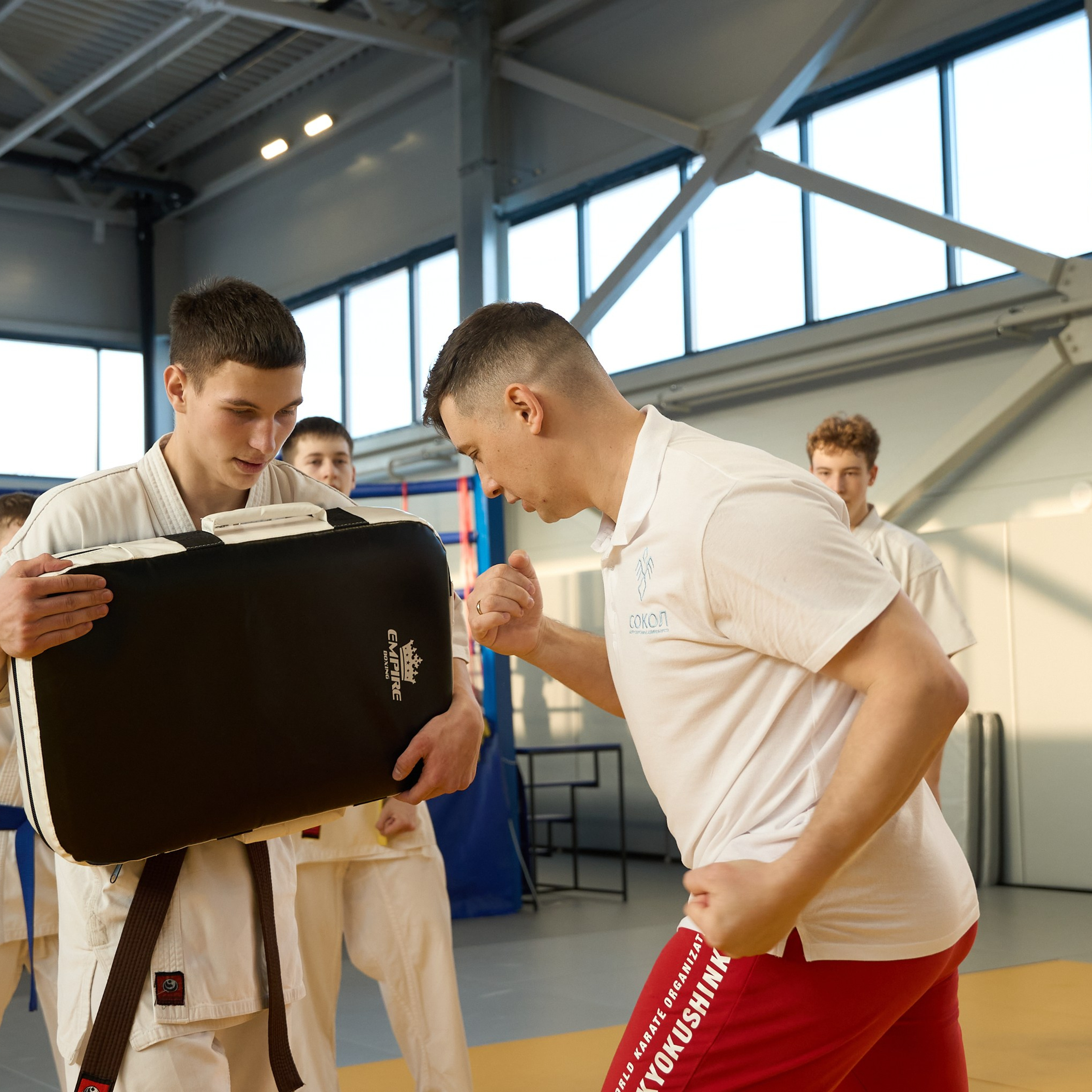 Открытие центров спортивных единоборств «Сокол» Красноярск/Дивногорск. Александр Сазонов Красноярск