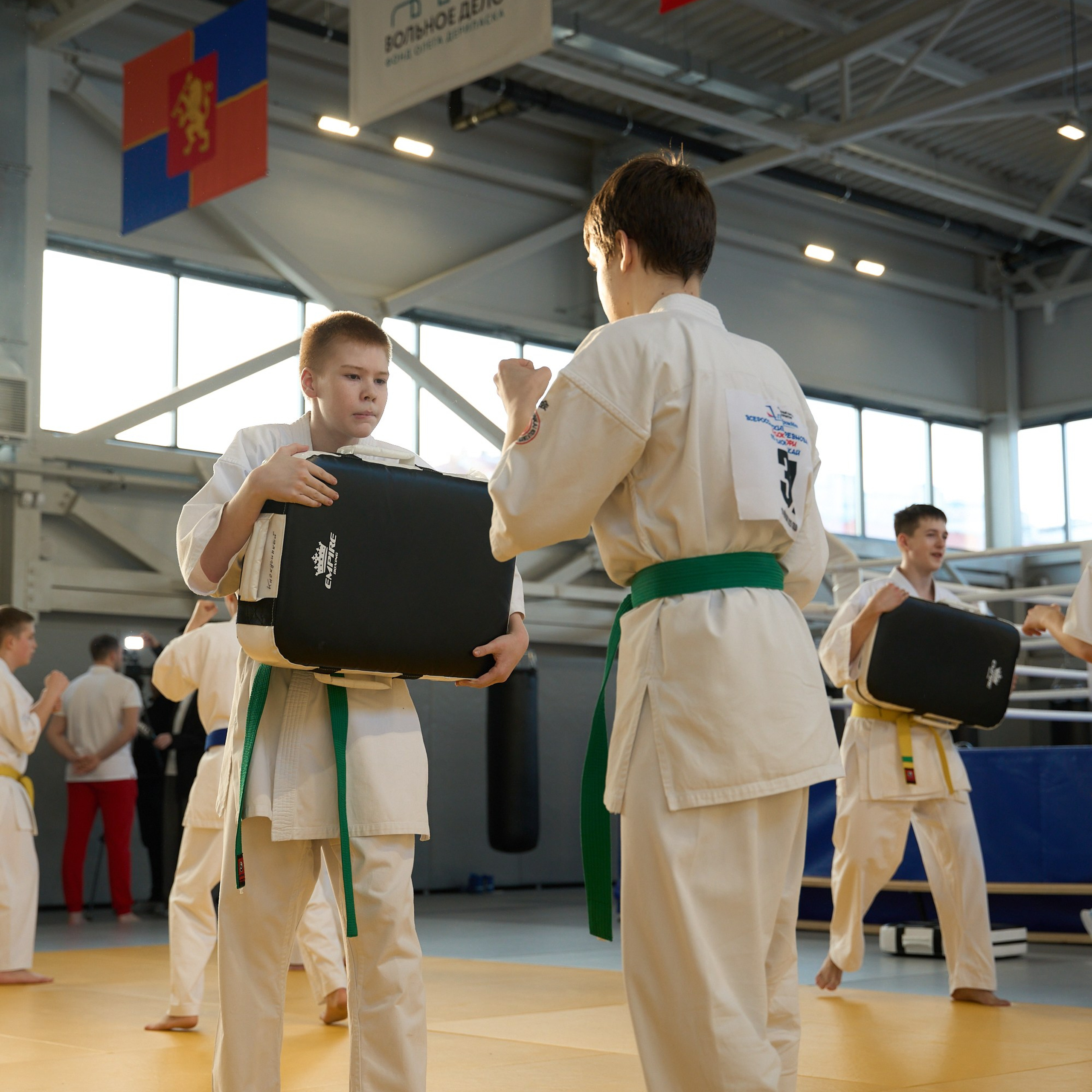 Открытие центров спортивных единоборств «Сокол» Красноярск/Дивногорск. Александр Сазонов Красноярск