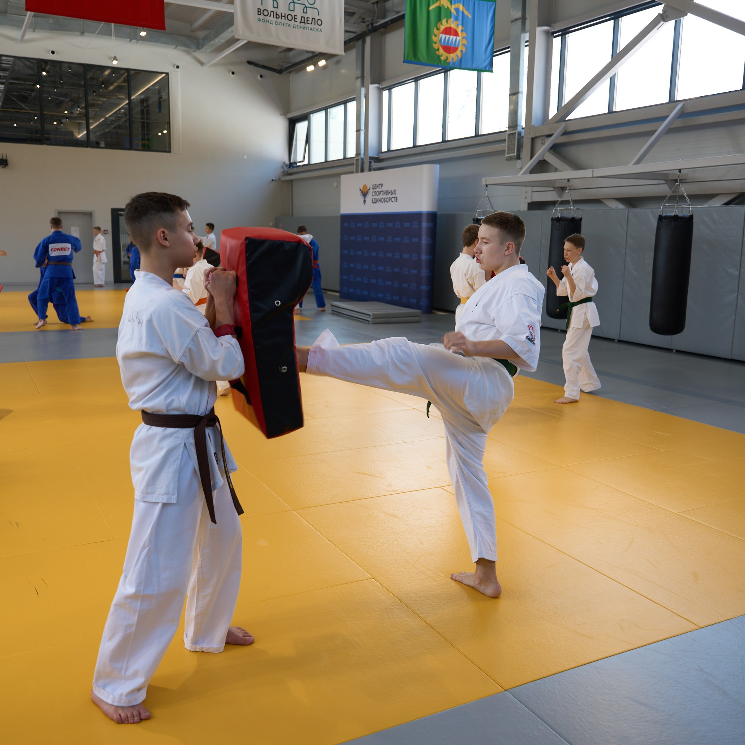 Открытие центров спортивных единоборств «Сокол» Красноярск/Дивногорск. Александр Сазонов Красноярск