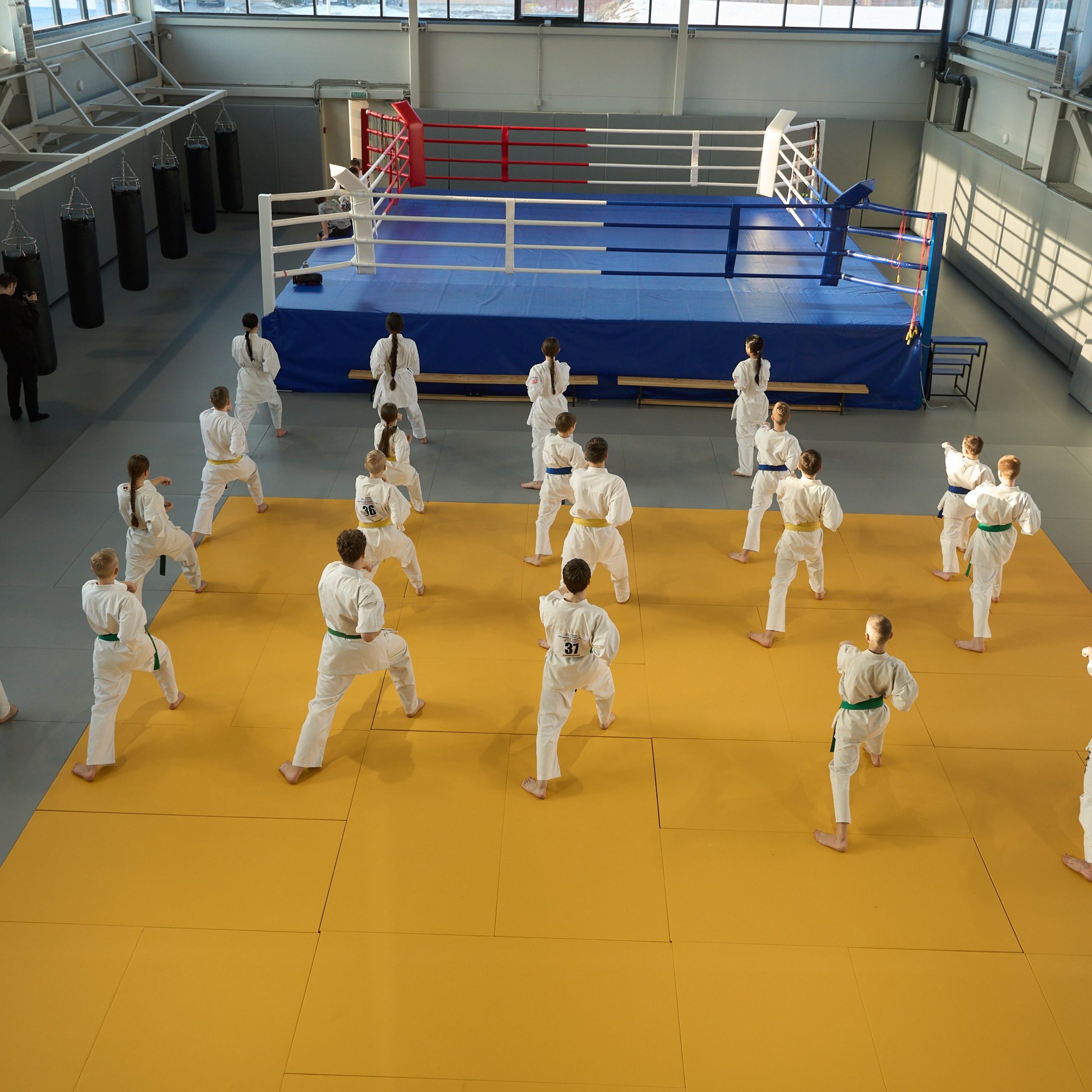 Открытие центров спортивных единоборств «Сокол» Красноярск/Дивногорск. Александр Сазонов Красноярск