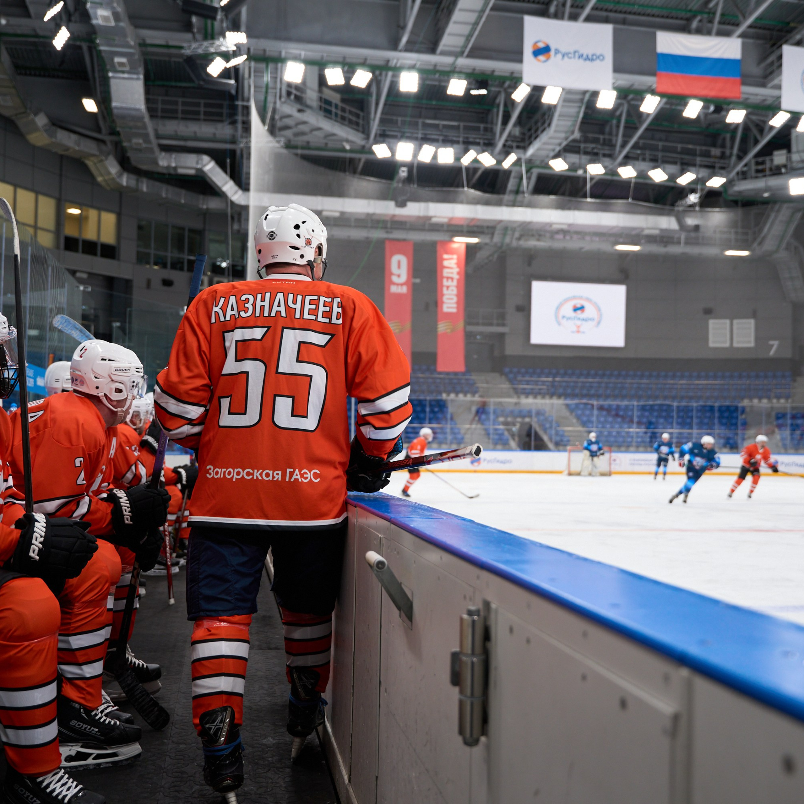 V чемпионат КХЛ Русгидро. Александр Сазонов Красноярск