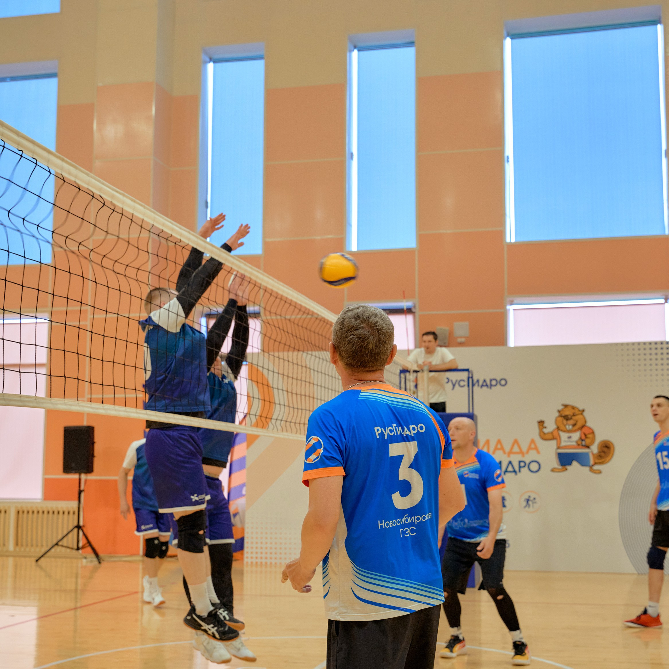 Спартакиада Группы РУСГИДРО | Волейбол. Александр Сазонов Красноярск