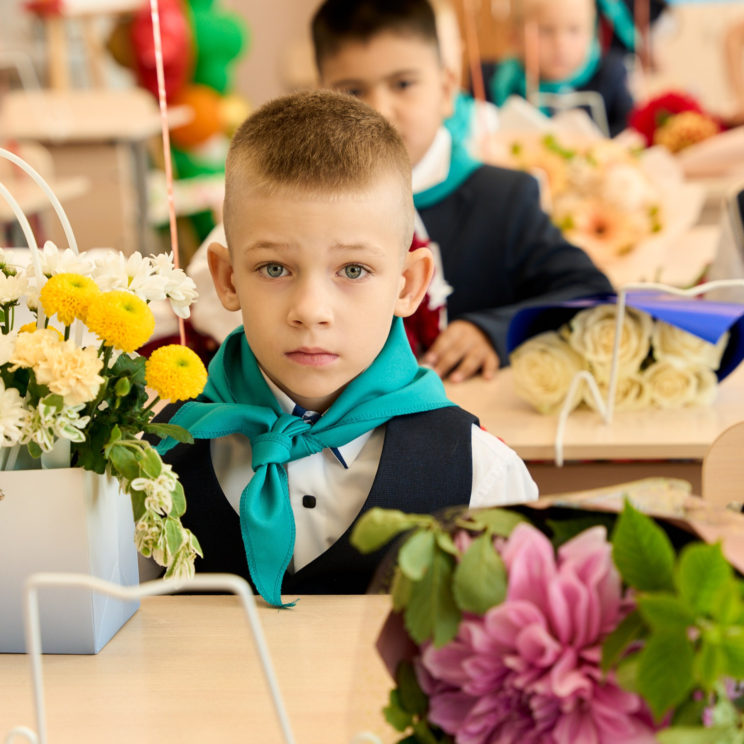 Линейка 1 сентября. Александр Сазонов Красноярск