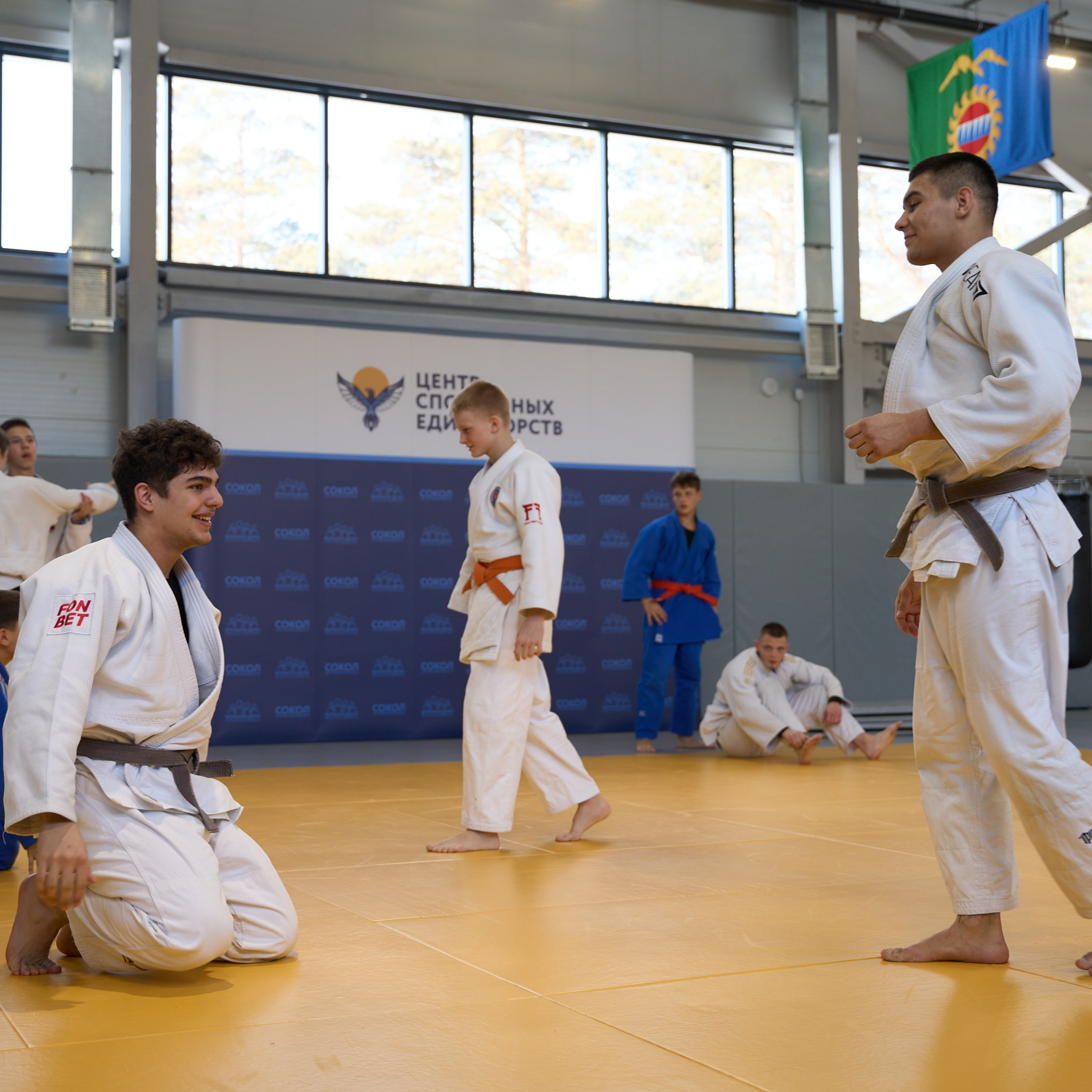 Открытие центров спортивных единоборств «Сокол» Красноярск/Дивногорск. Александр Сазонов Красноярск