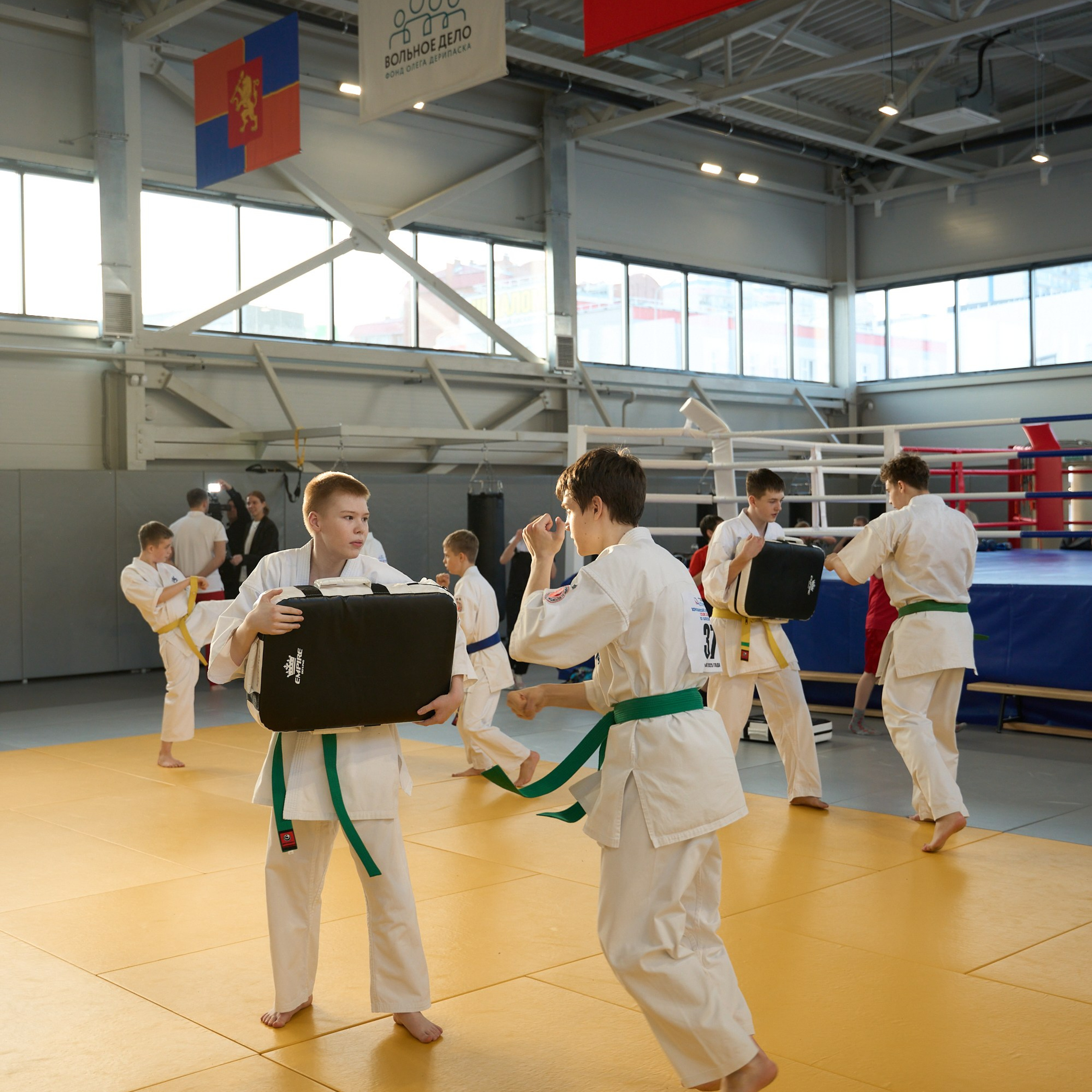 Открытие центров спортивных единоборств «Сокол» Красноярск/Дивногорск. Александр Сазонов Красноярск