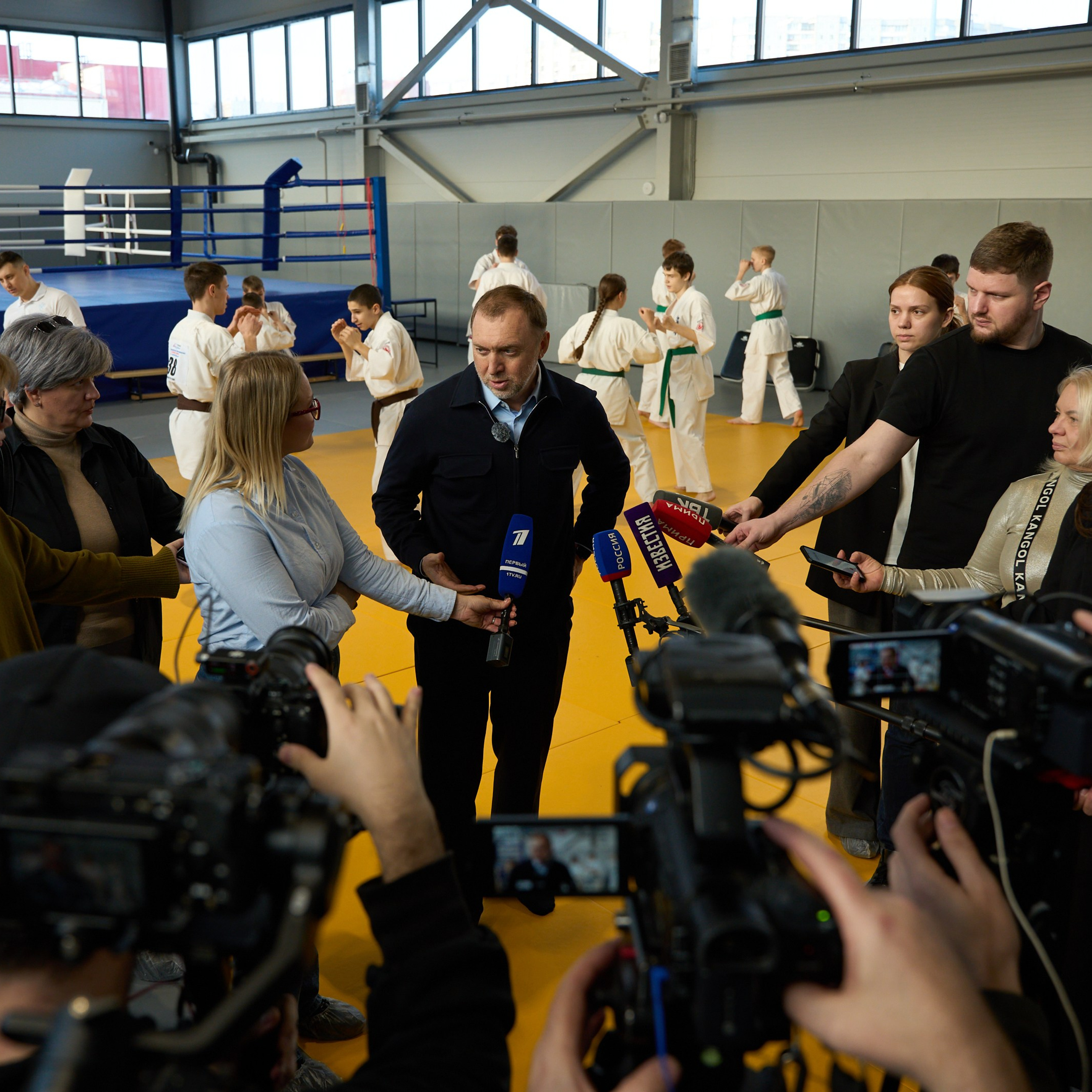 Открытие центров спортивных единоборств «Сокол» Красноярск/Дивногорск. Александр Сазонов Красноярск
