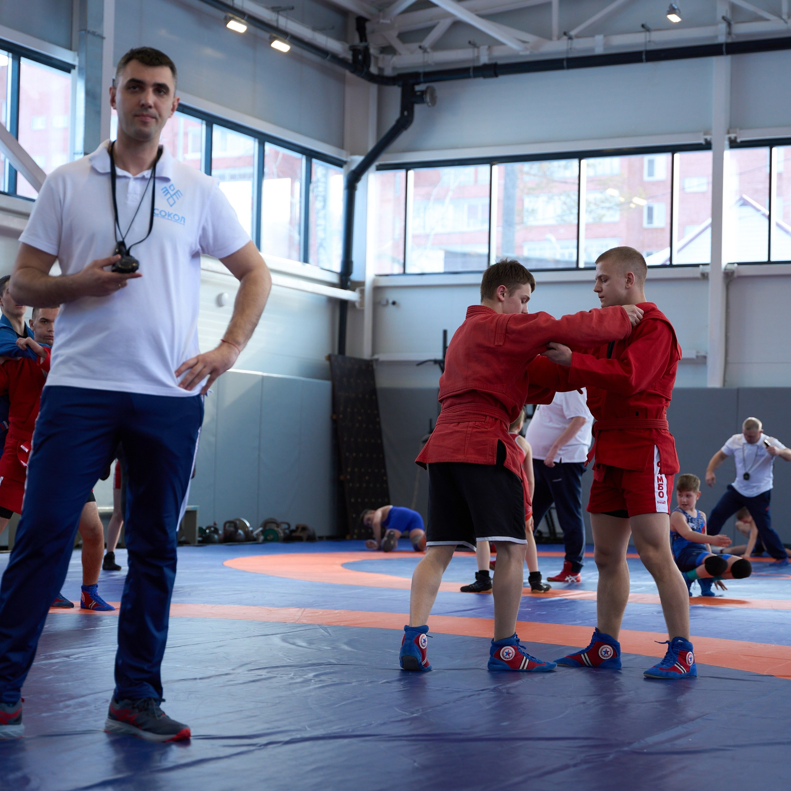 Открытие центров спортивных единоборств «Сокол» Красноярск/Дивногорск. Александр Сазонов Красноярск