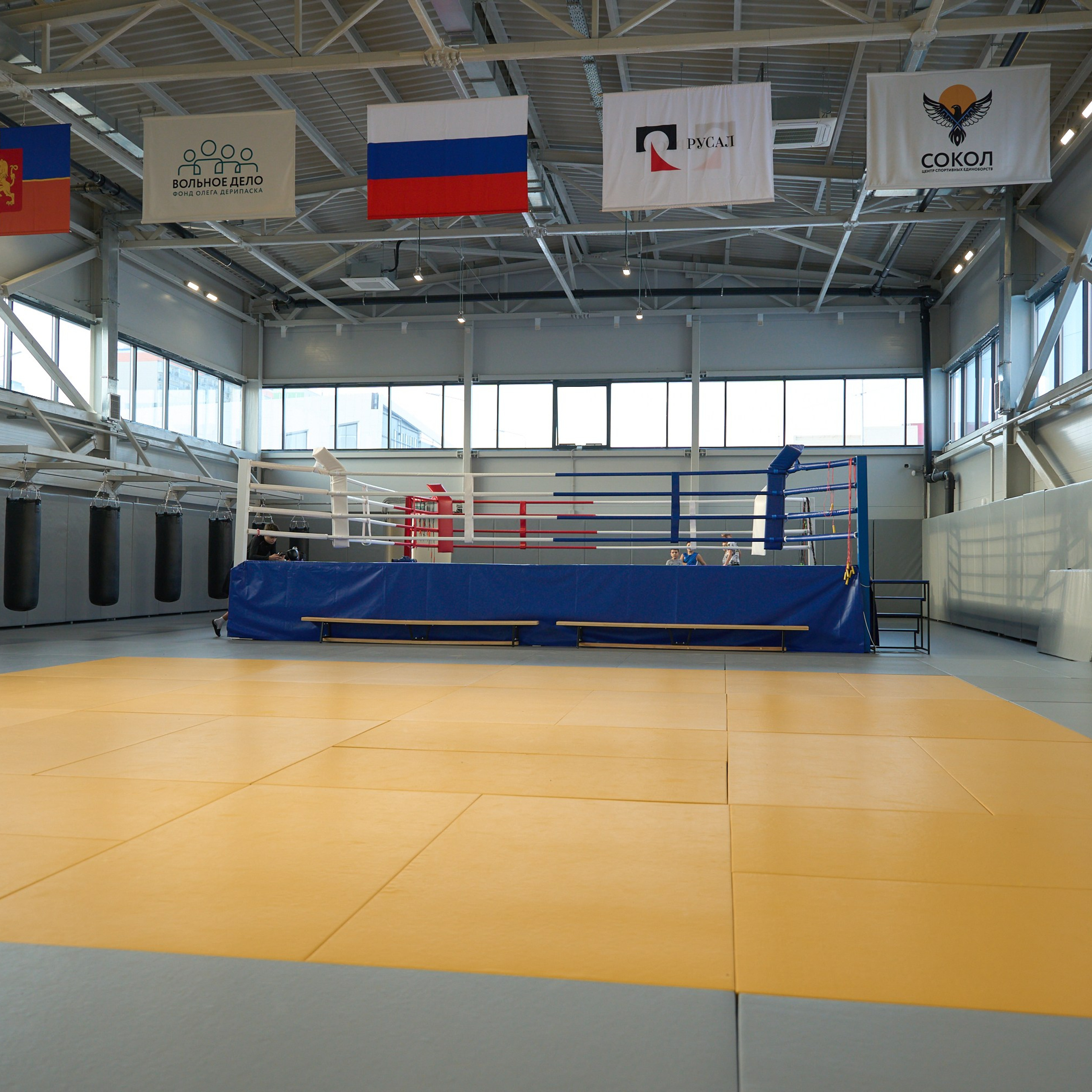 Открытие центров спортивных единоборств «Сокол» Красноярск/Дивногорск. Александр Сазонов Красноярск