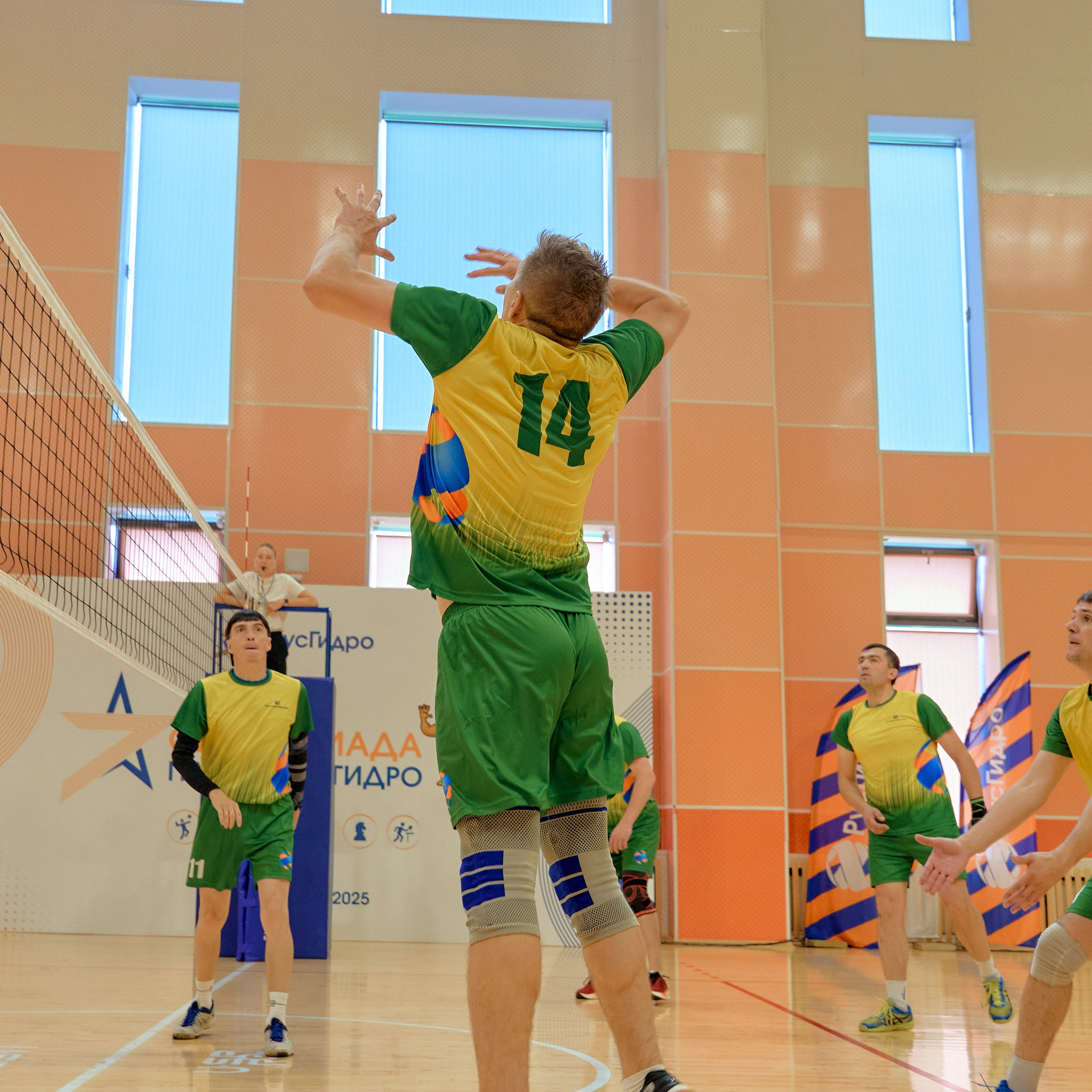 Спартакиада Группы РУСГИДРО | Волейбол. Александр Сазонов Красноярск