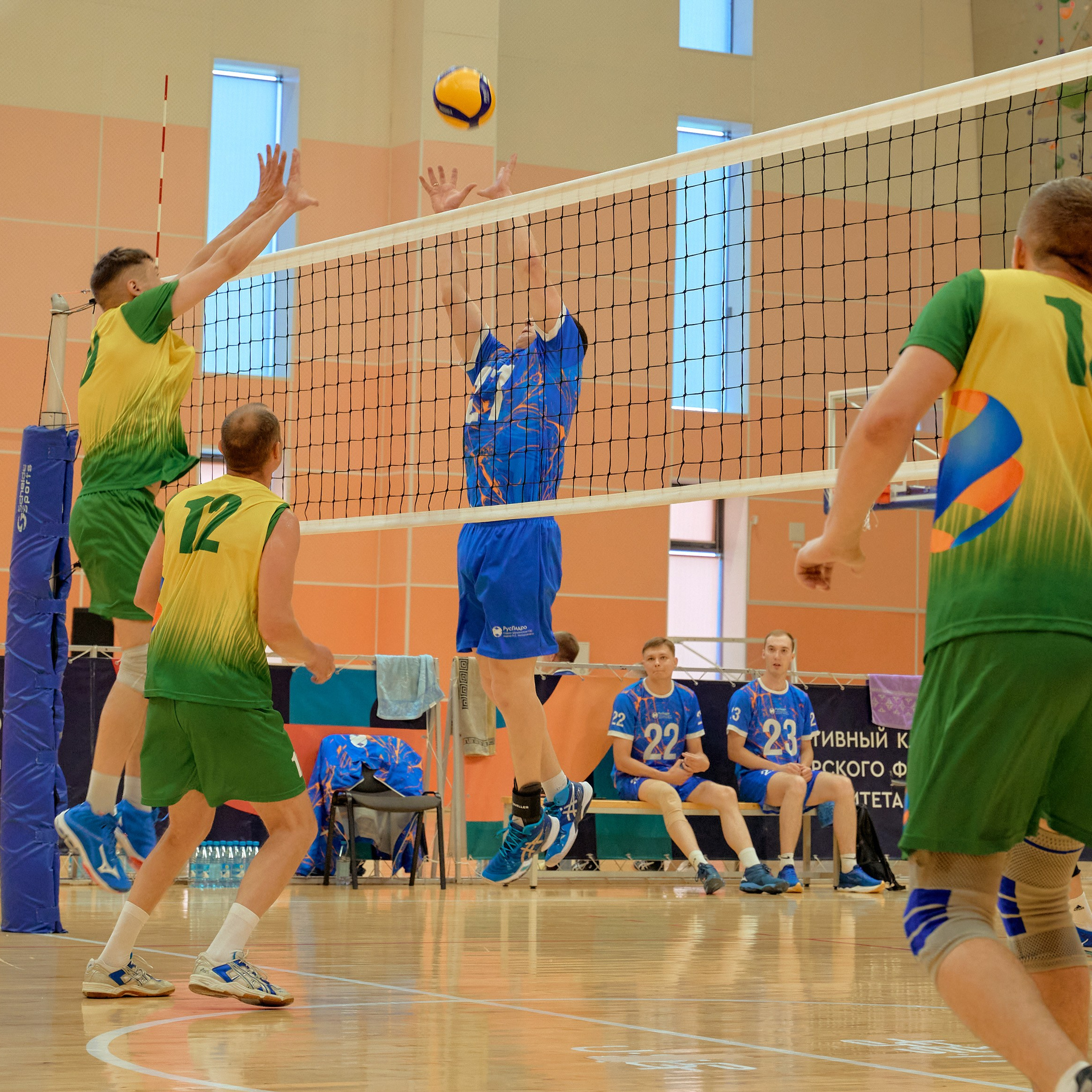 Спартакиада Группы РУСГИДРО | Волейбол. Александр Сазонов Красноярск