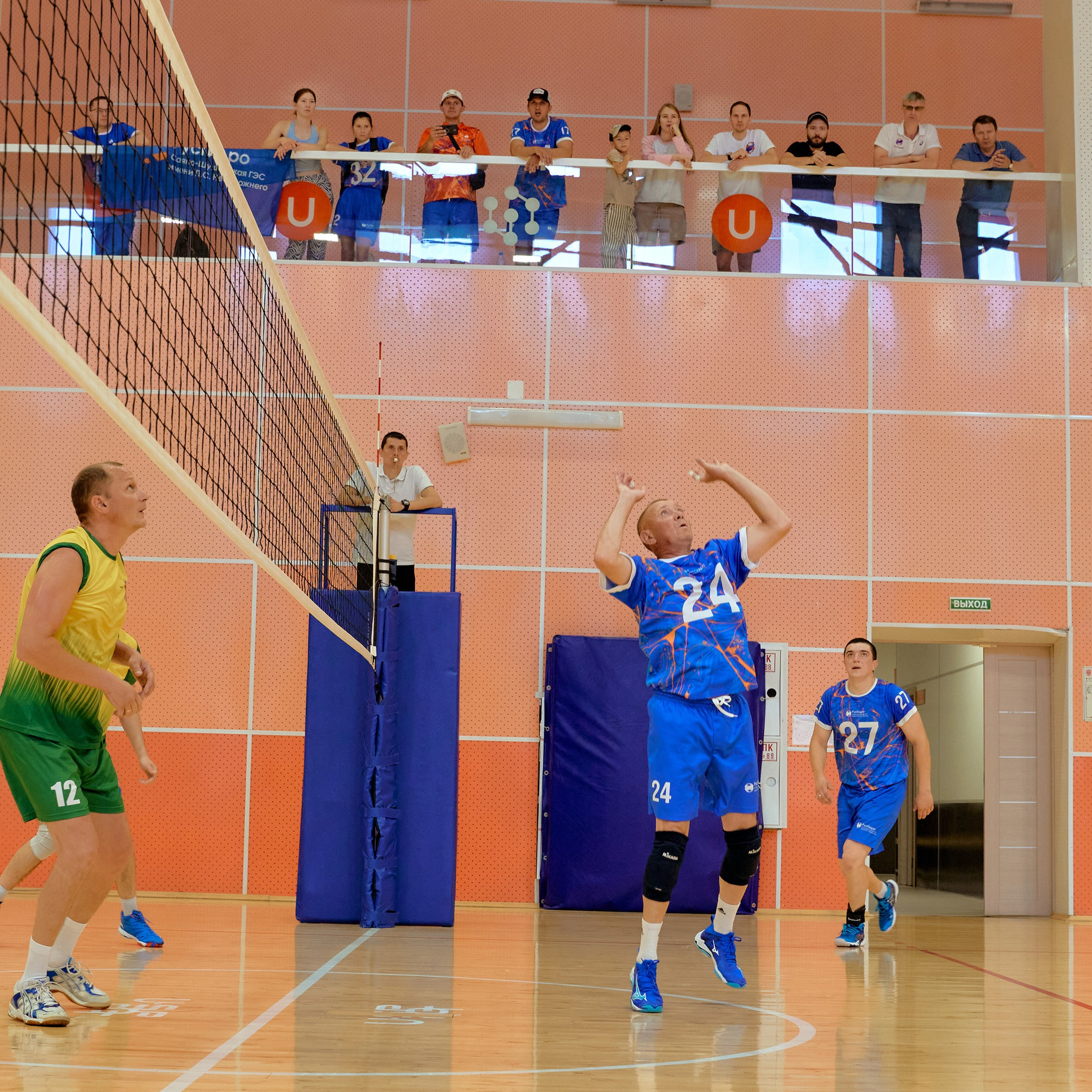 Спартакиада Группы РУСГИДРО | Волейбол. Александр Сазонов Красноярск