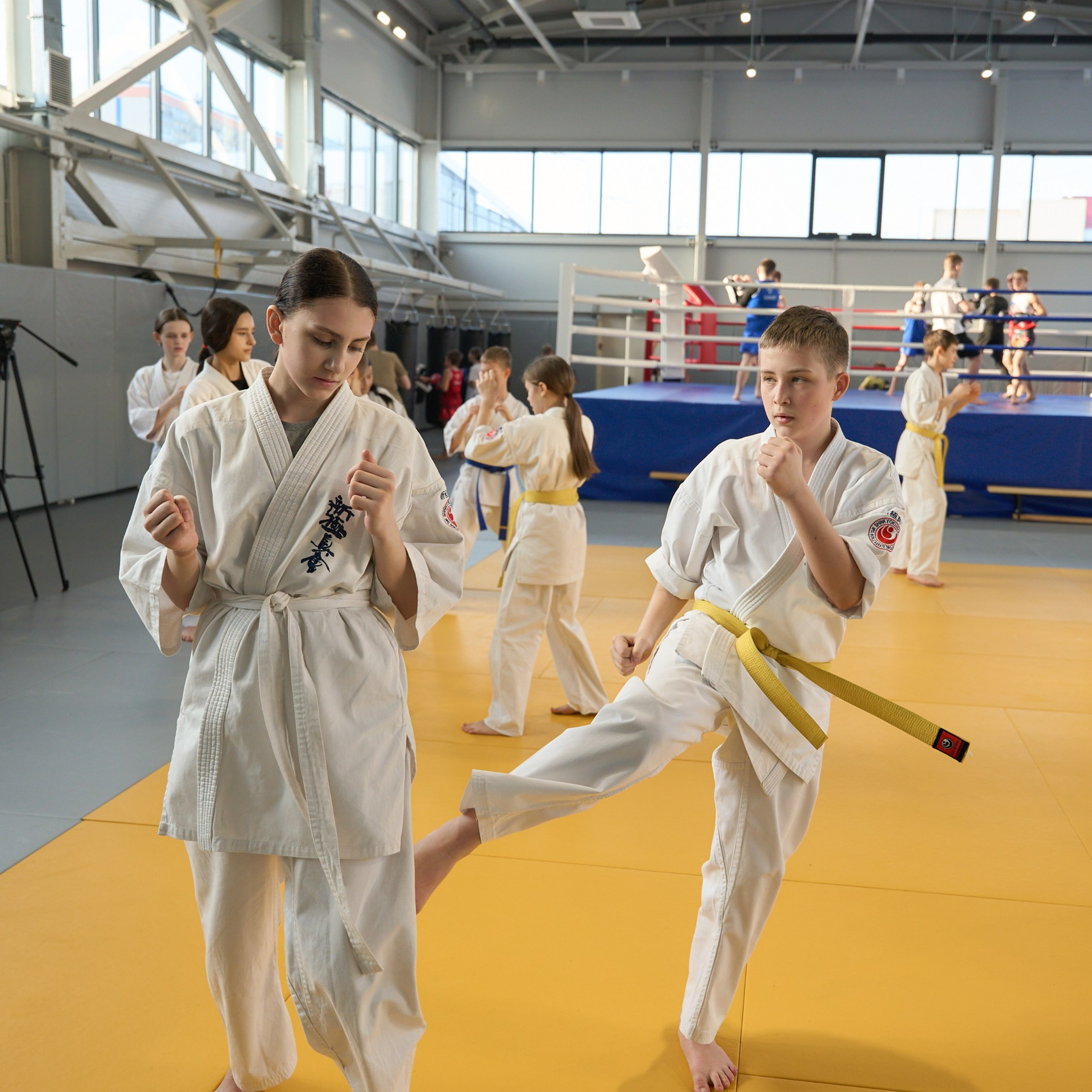 Открытие центров спортивных единоборств «Сокол» Красноярск/Дивногорск. Александр Сазонов Красноярск