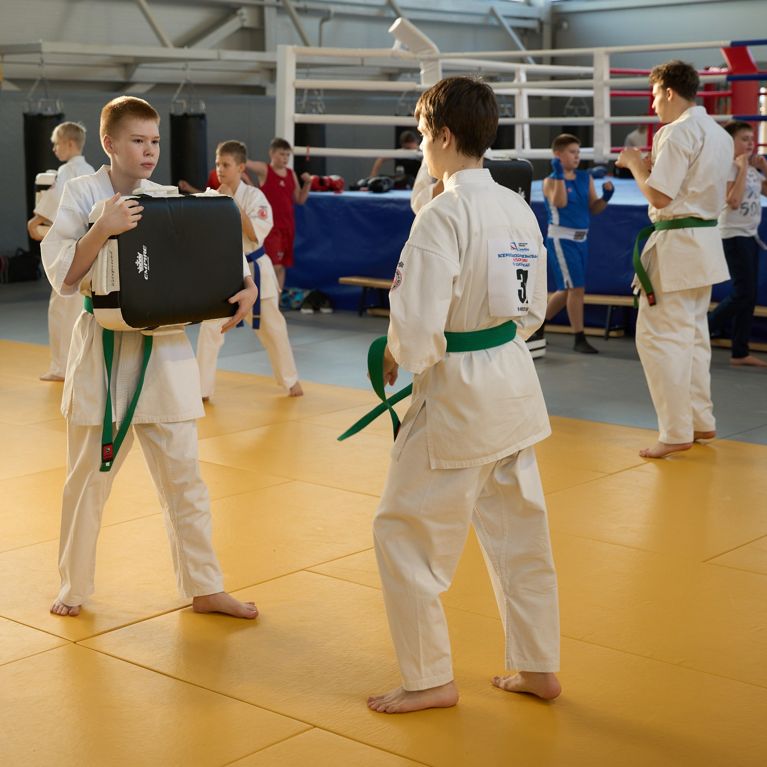 Открытие центров спортивных единоборств «Сокол» Красноярск/Дивногорск. Александр Сазонов Красноярск