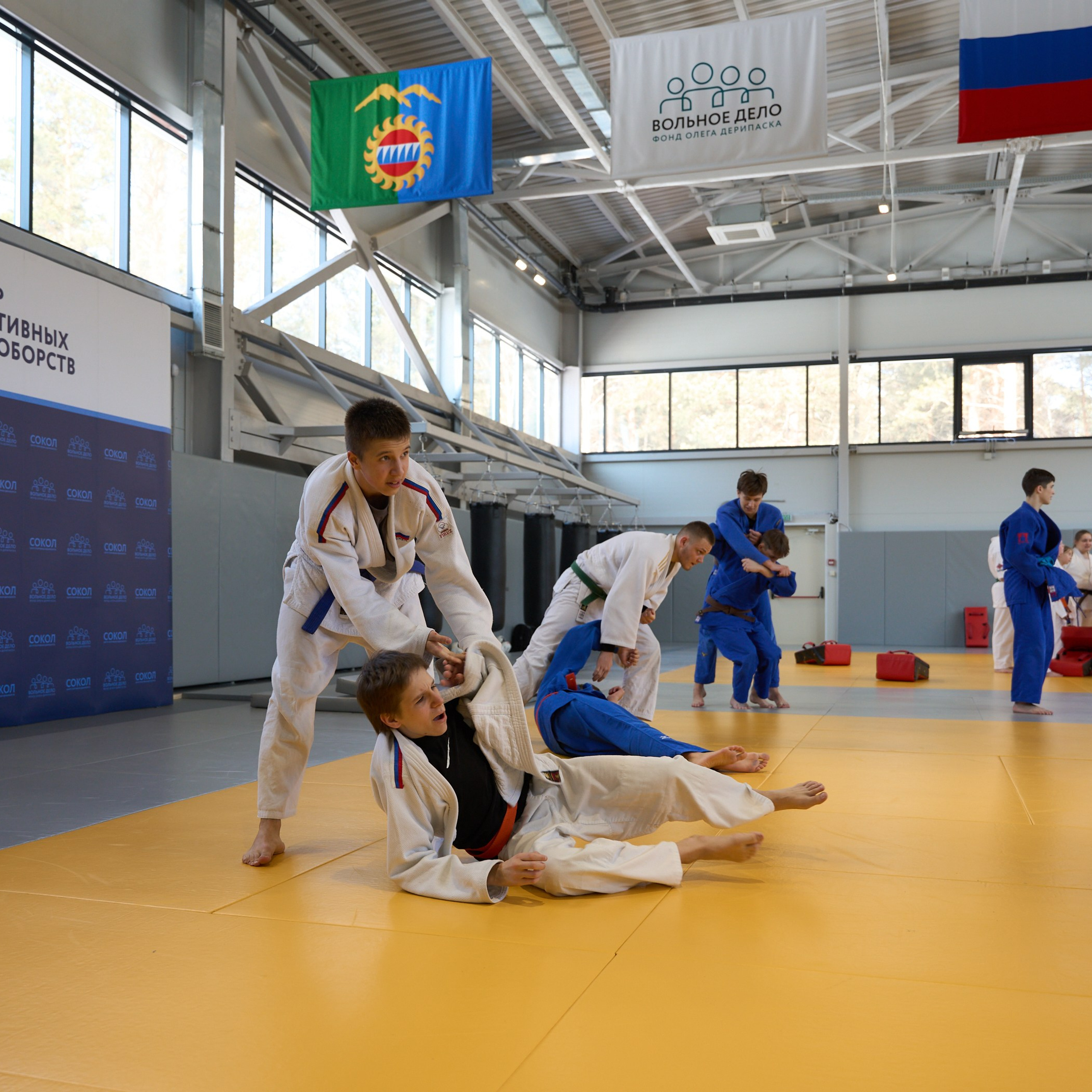 Открытие центров спортивных единоборств «Сокол» Красноярск/Дивногорск. Александр Сазонов Красноярск