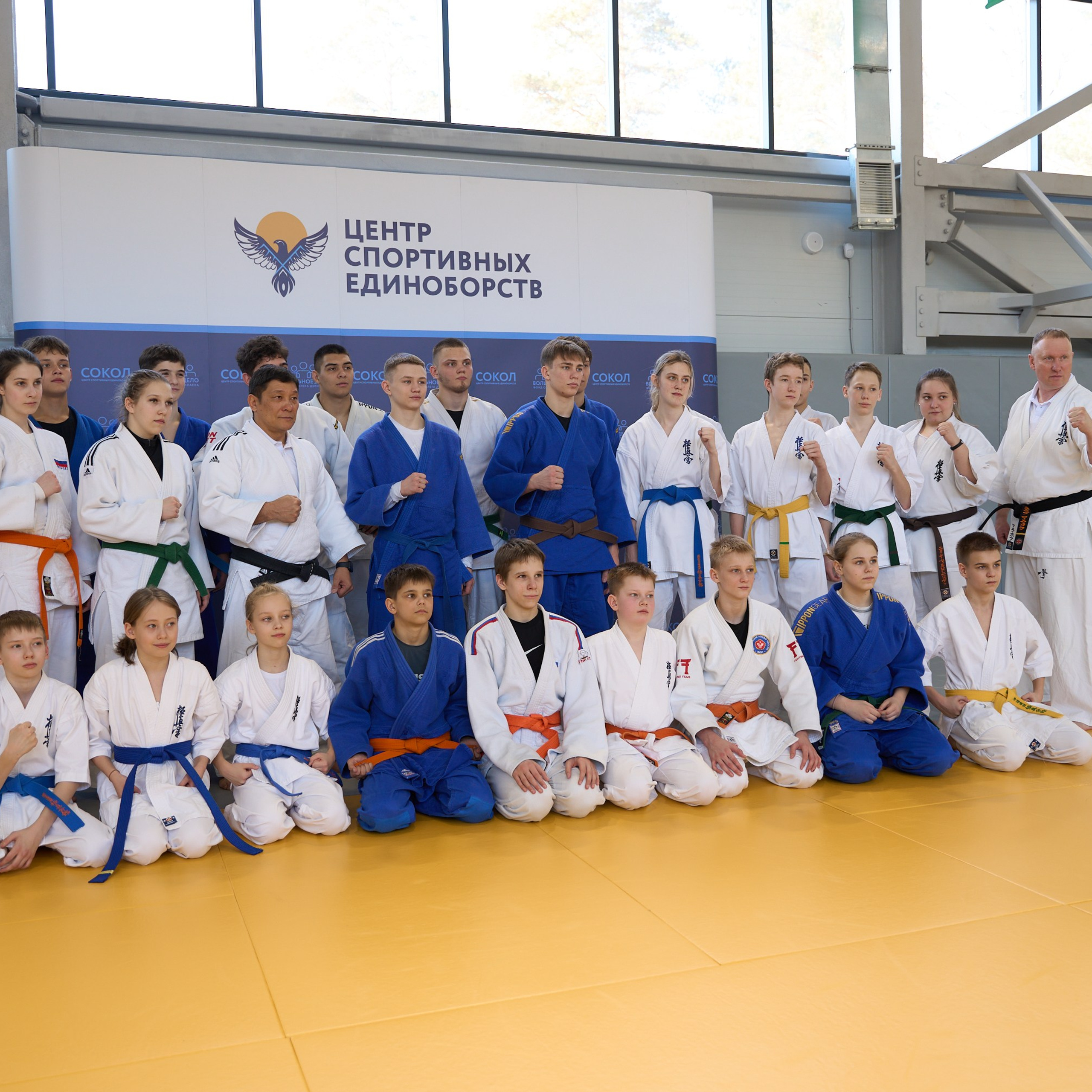 Открытие центров спортивных единоборств «Сокол» Красноярск/Дивногорск. Александр Сазонов Красноярск