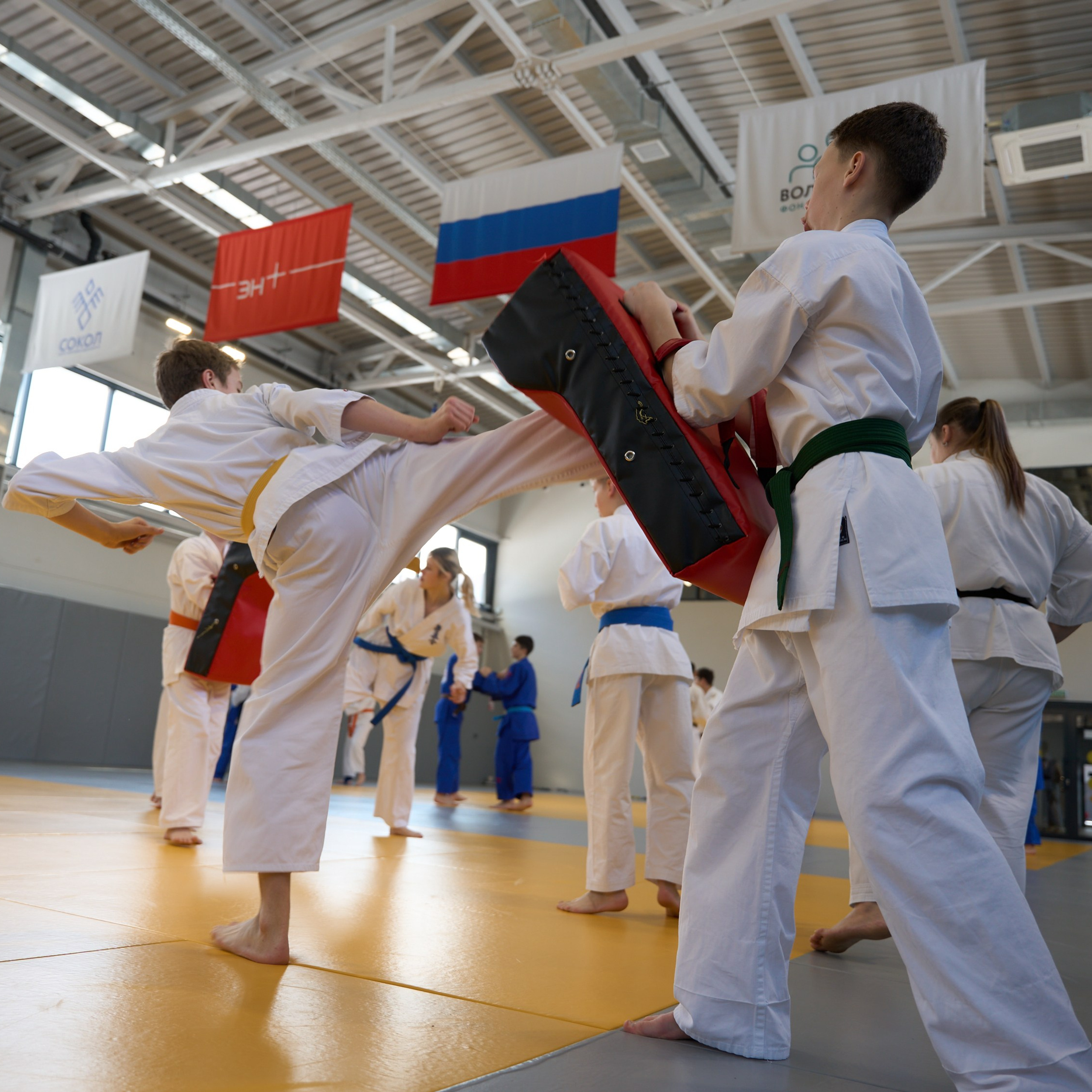 Открытие центров спортивных единоборств «Сокол» Красноярск/Дивногорск. Александр Сазонов Красноярск