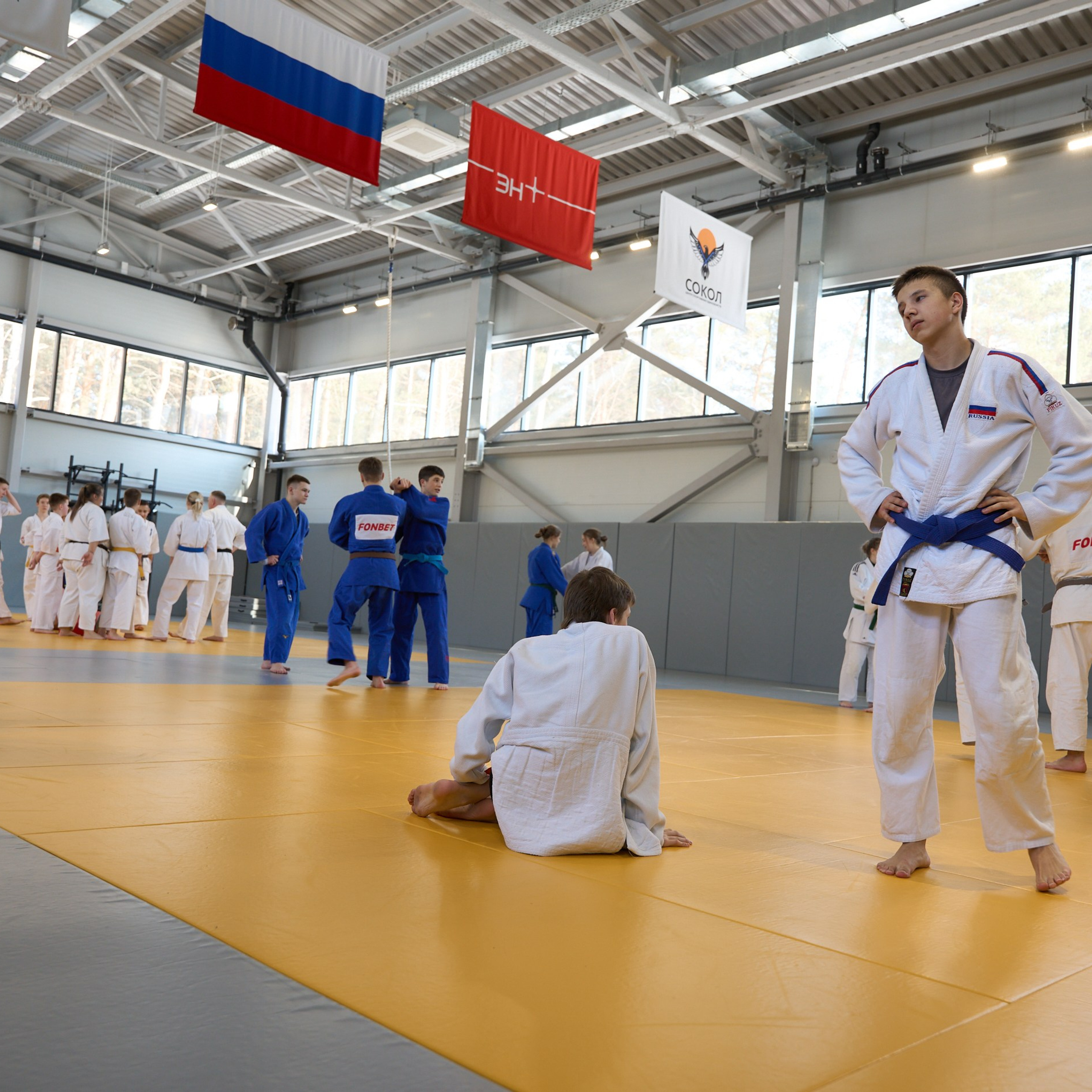 Открытие центров спортивных единоборств «Сокол» Красноярск/Дивногорск. Александр Сазонов Красноярск