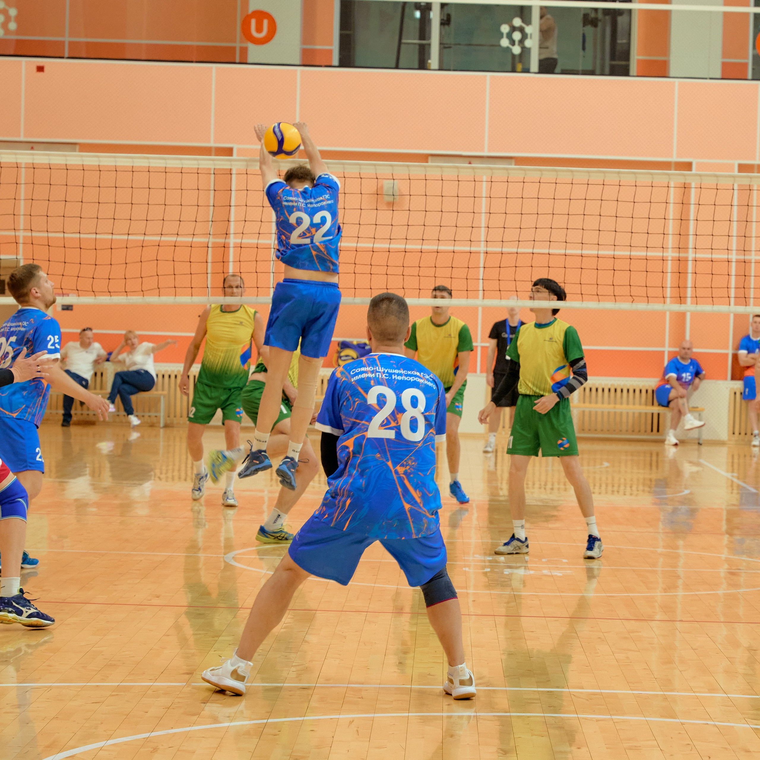 Спартакиада Группы РУСГИДРО | Волейбол. Александр Сазонов Красноярск