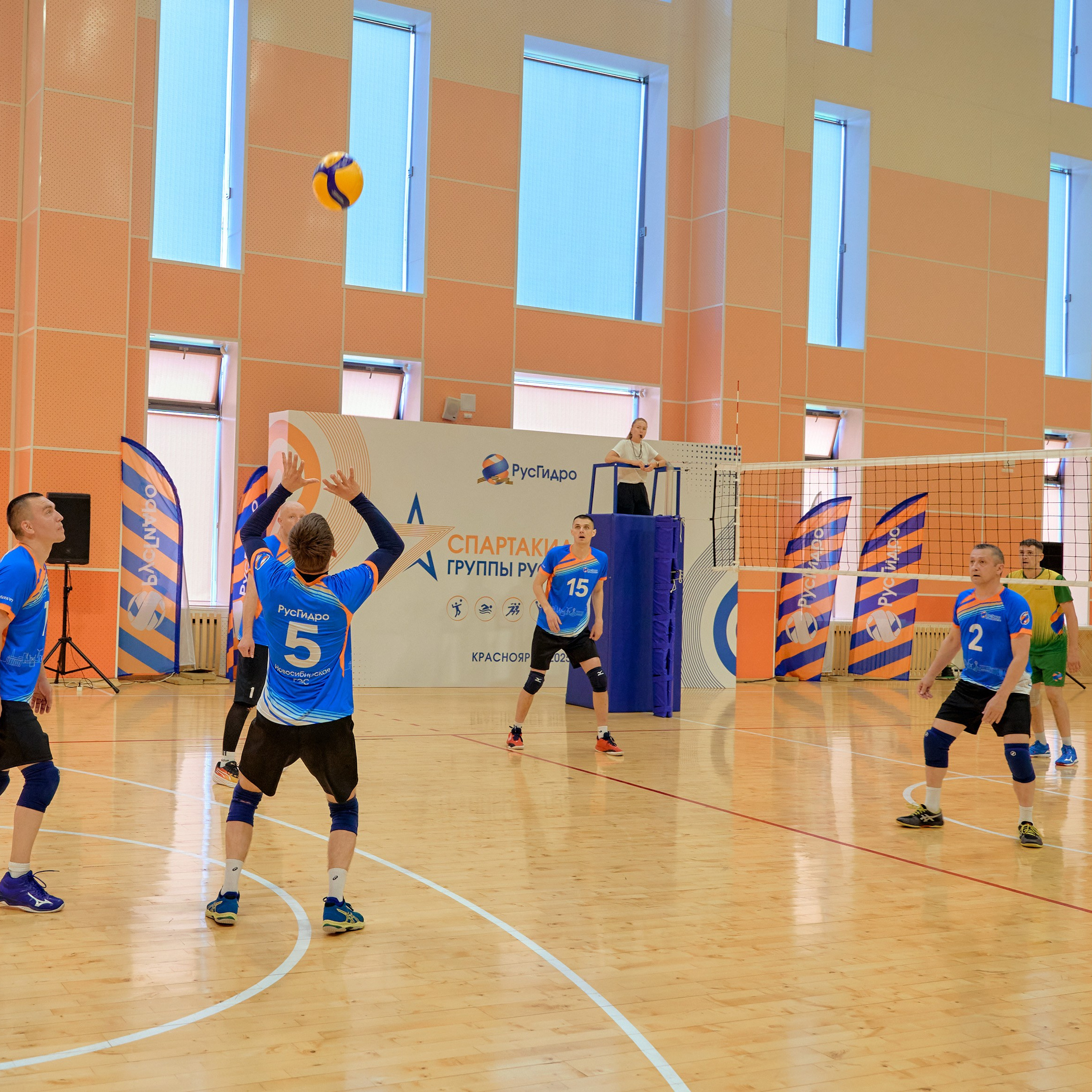 Спартакиада Группы РУСГИДРО | Волейбол. Александр Сазонов Красноярск